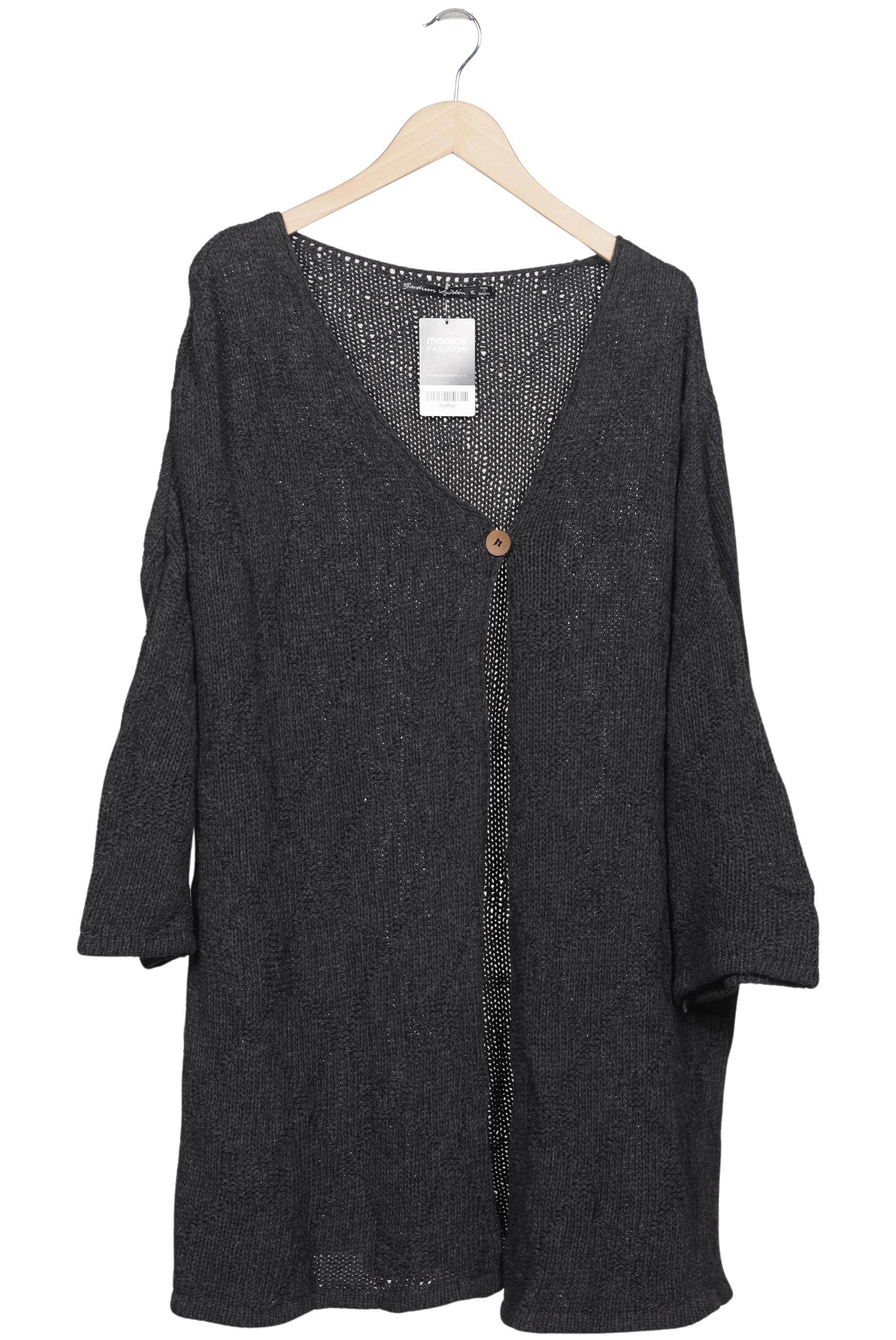 

Gudrun Sjödén Damen Strickjacke, grau, Gr. 44