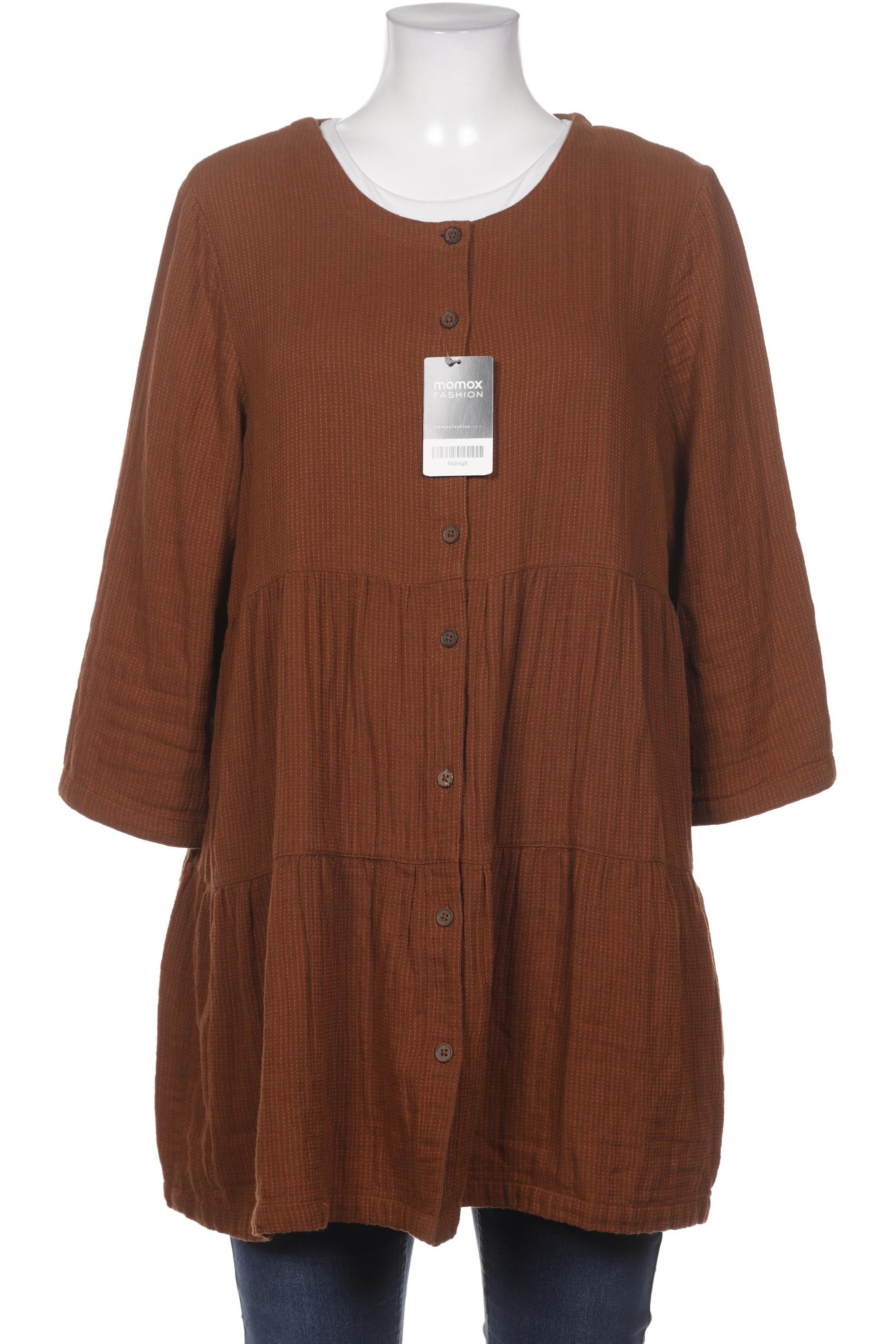 

Gudrun Sjödén Damen Bluse, braun, Gr. 42