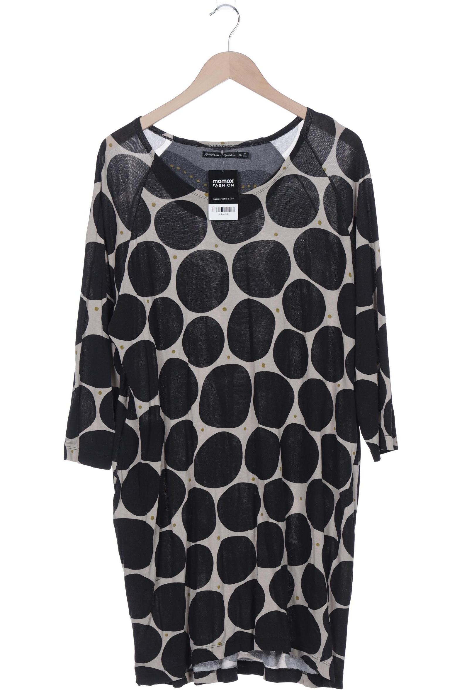 

Gudrun Sjödén Damen Langarmshirt, schwarz, Gr. 44