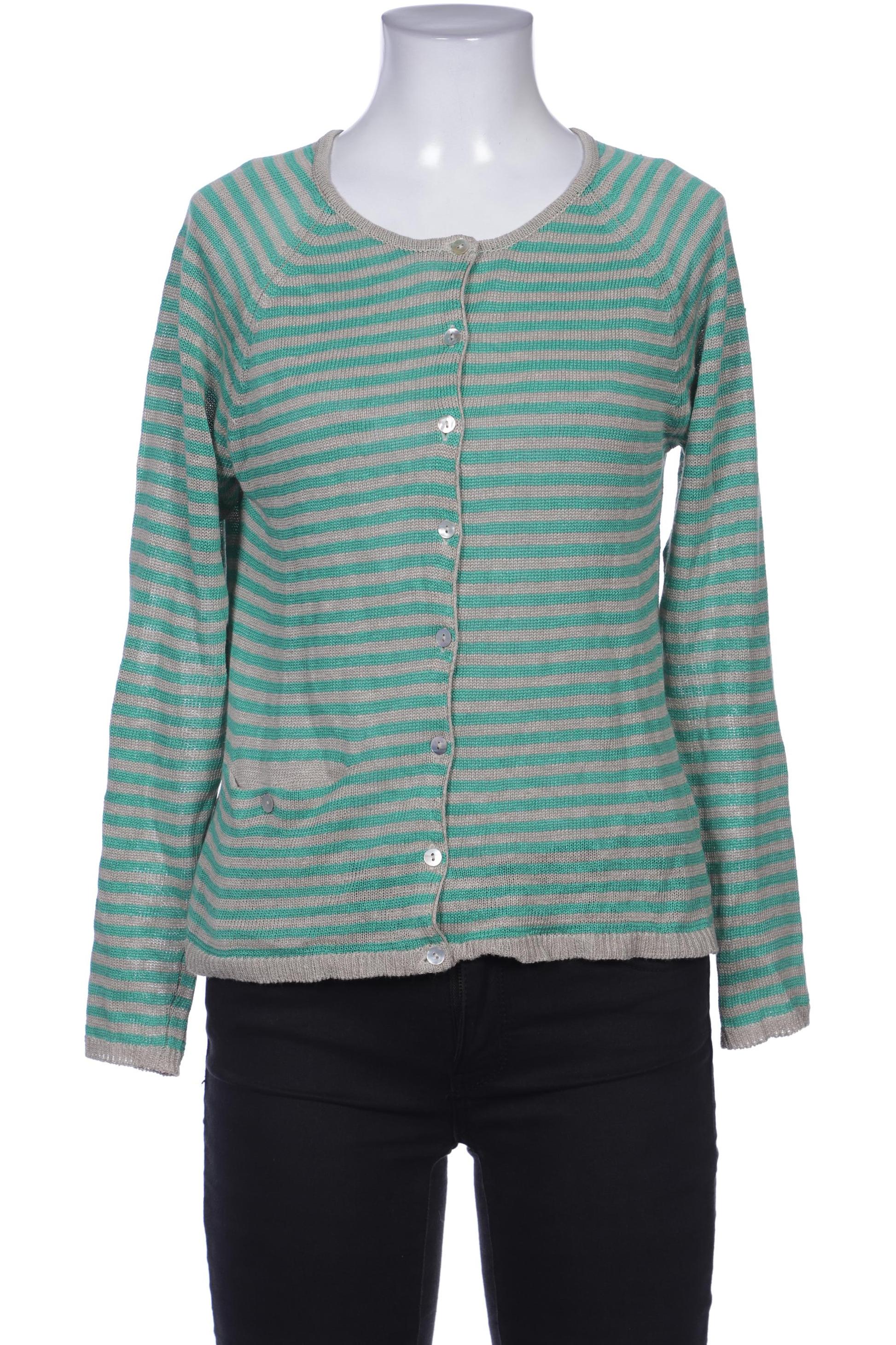 

Gudrun Sjödén Damen Strickjacke, grün, Gr. 36