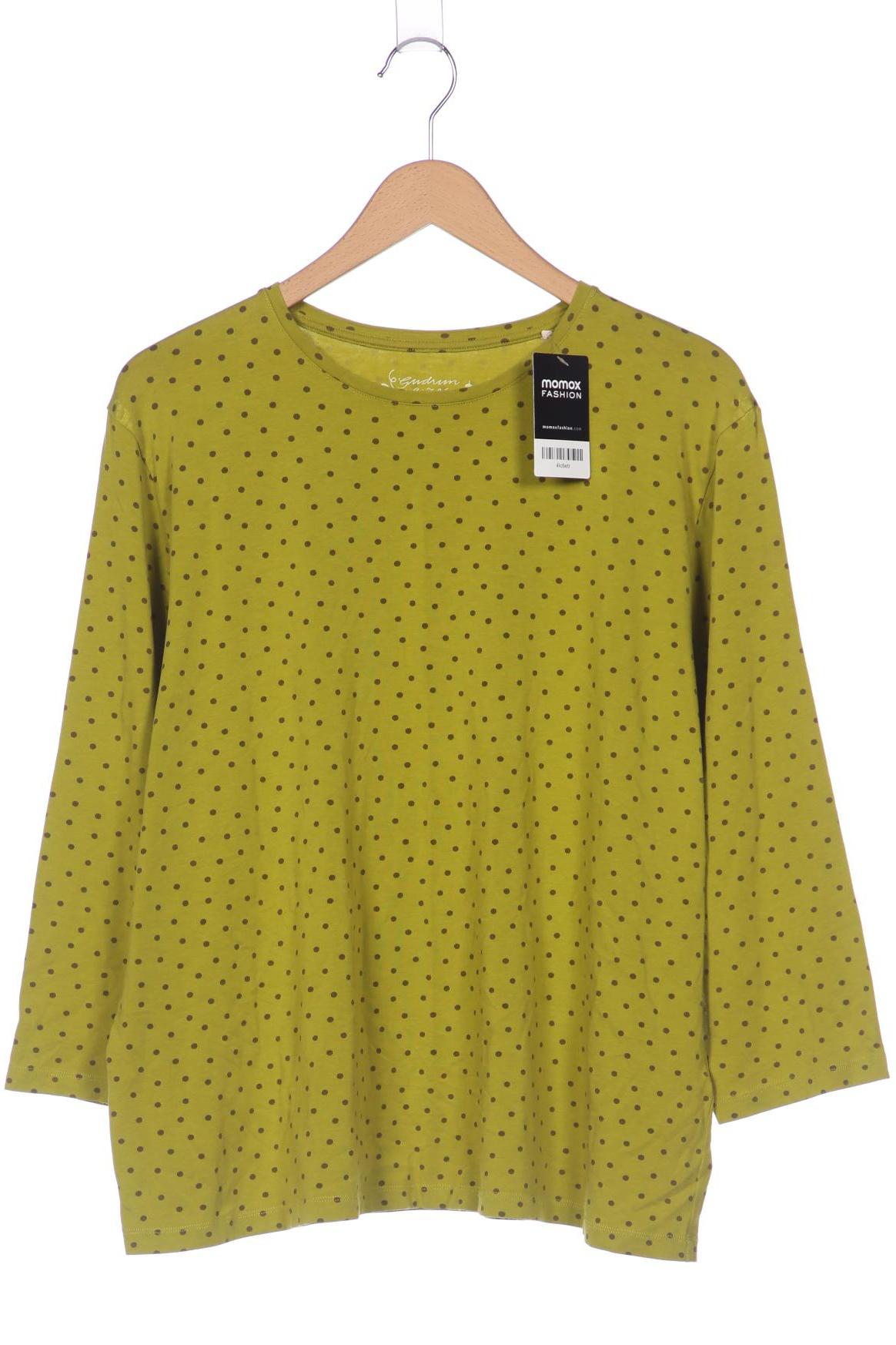 

Gudrun Sjödén Damen Langarmshirt, hellgrün, Gr. 46