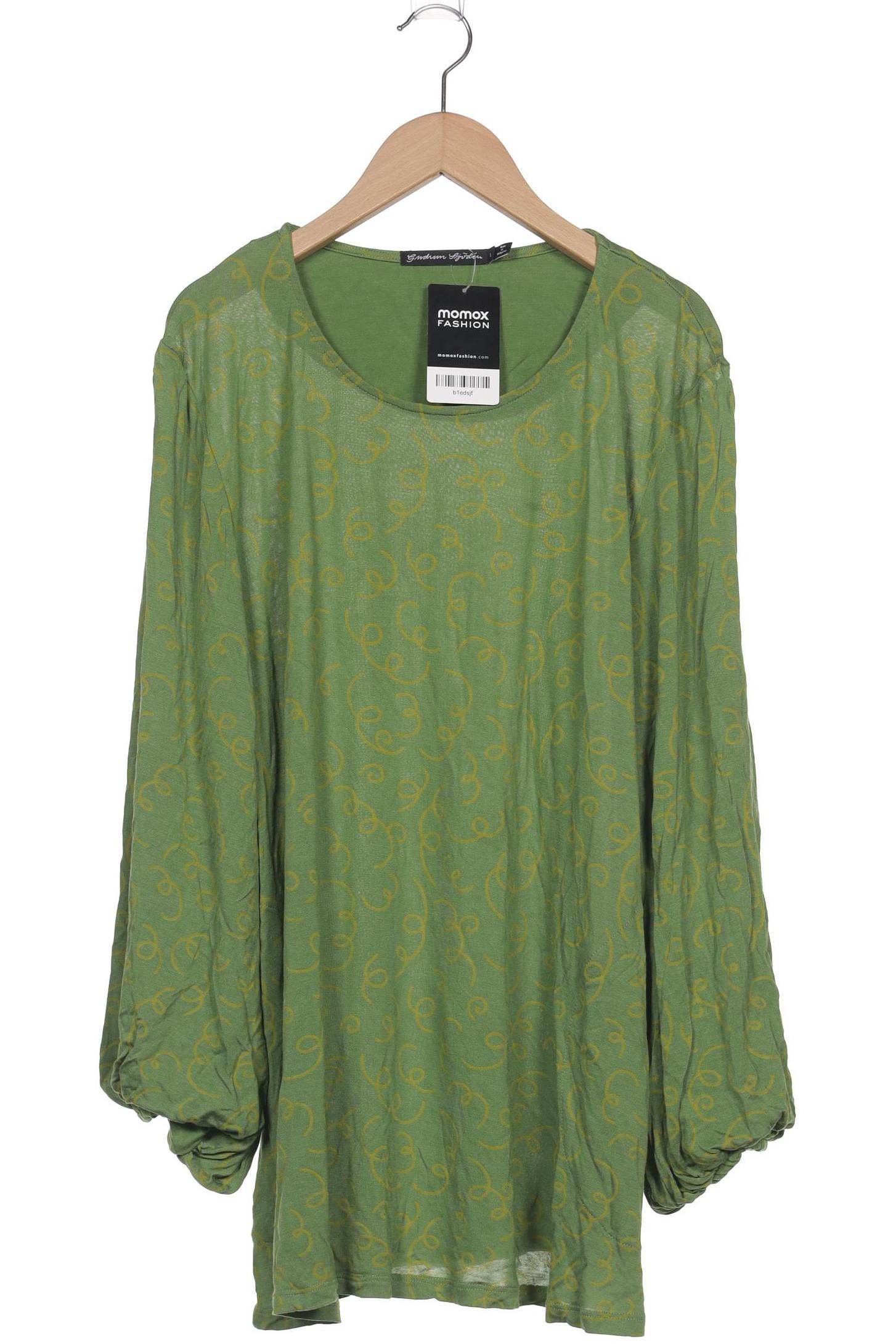 

Gudrun Sjödén Damen Langarmshirt, grün, Gr. 42