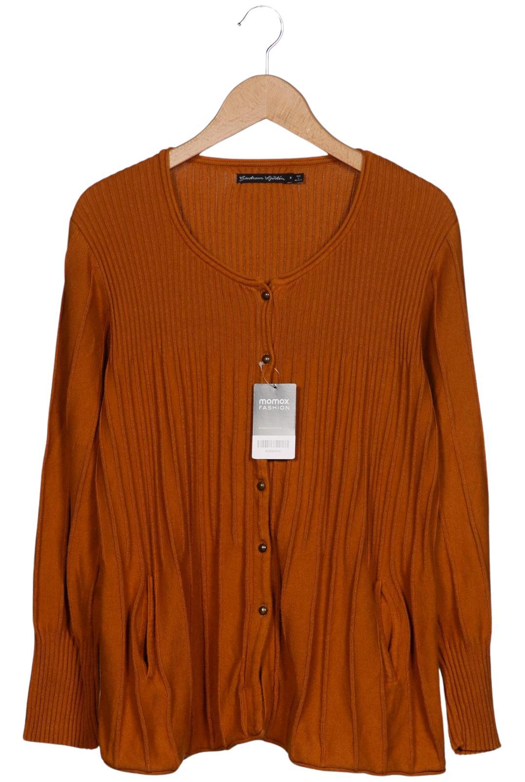 

Gudrun Sjödén Damen Strickjacke, orange, Gr. 38