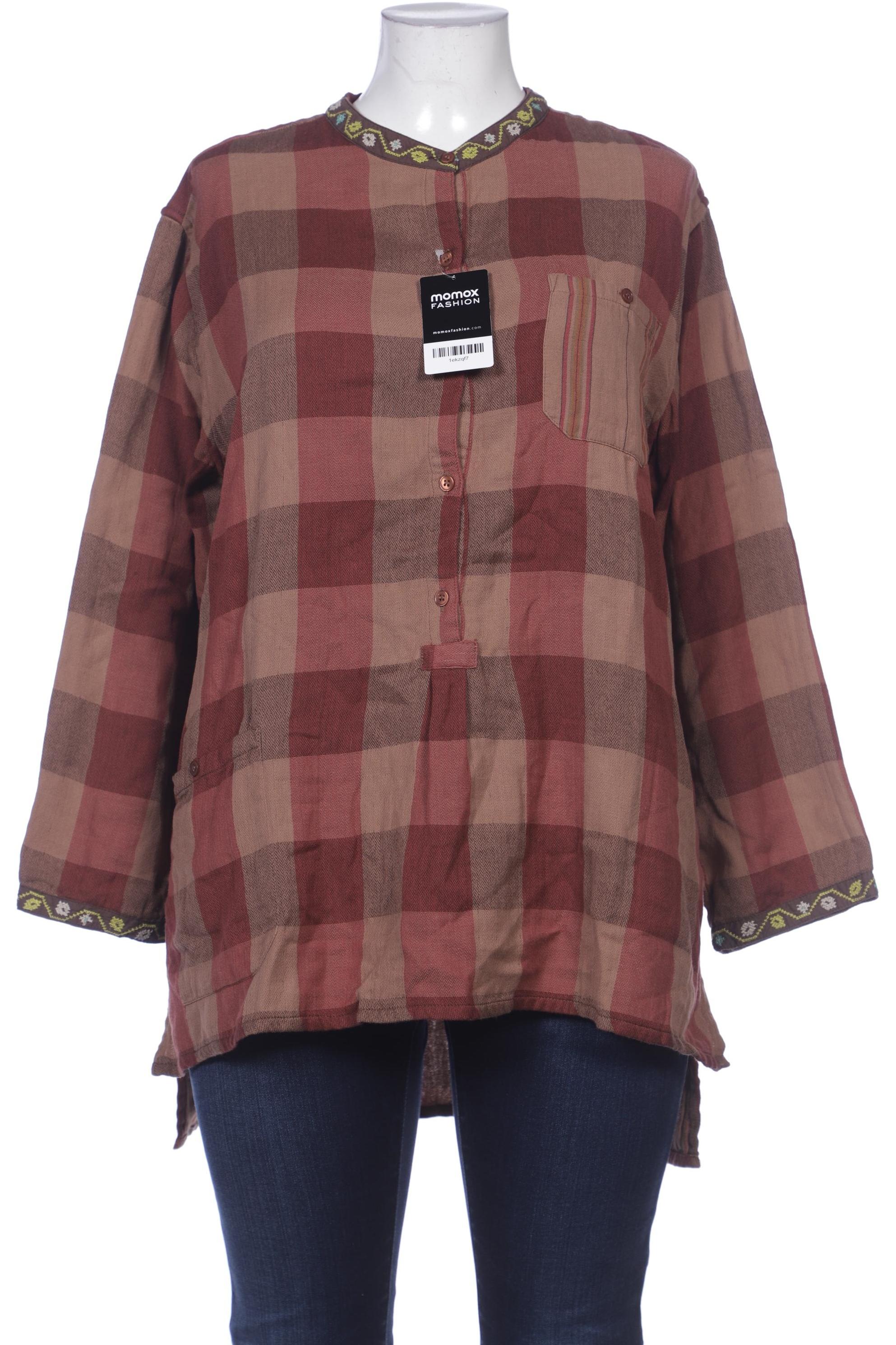

Gudrun Sjödén Damen Bluse, braun, Gr. 44