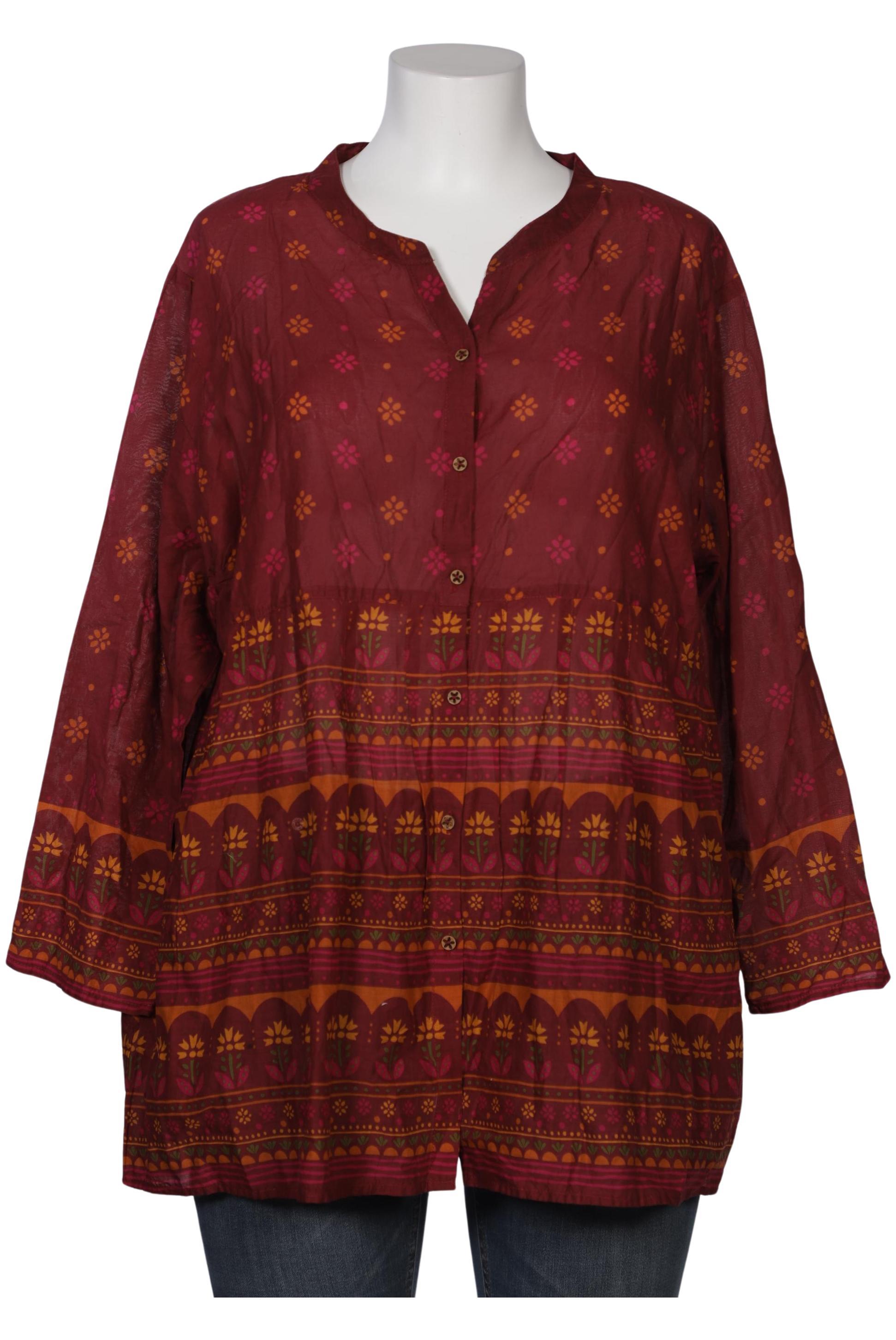 

Gudrun Sjödén Damen Bluse, rot, Gr. 46