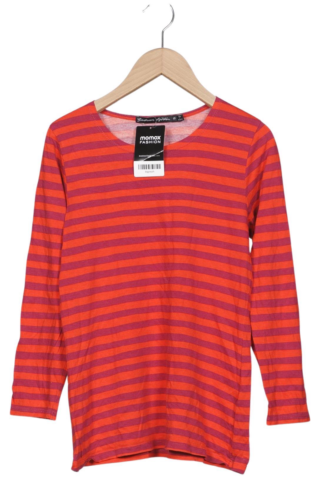 

Gudrun Sjödén Damen Langarmshirt, rot, Gr. 34