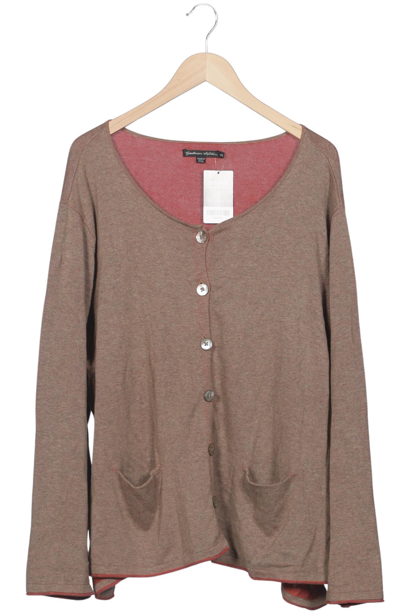 

Gudrun Sjödén Damen Strickjacke, braun, Gr. 46