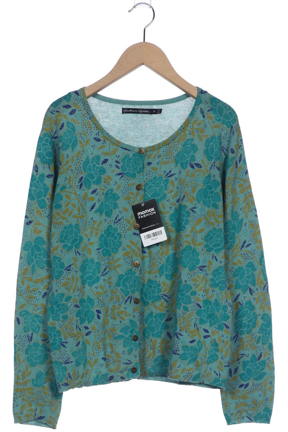 

Gudrun Sjödén Damen Strickjacke, grün, Gr. 38