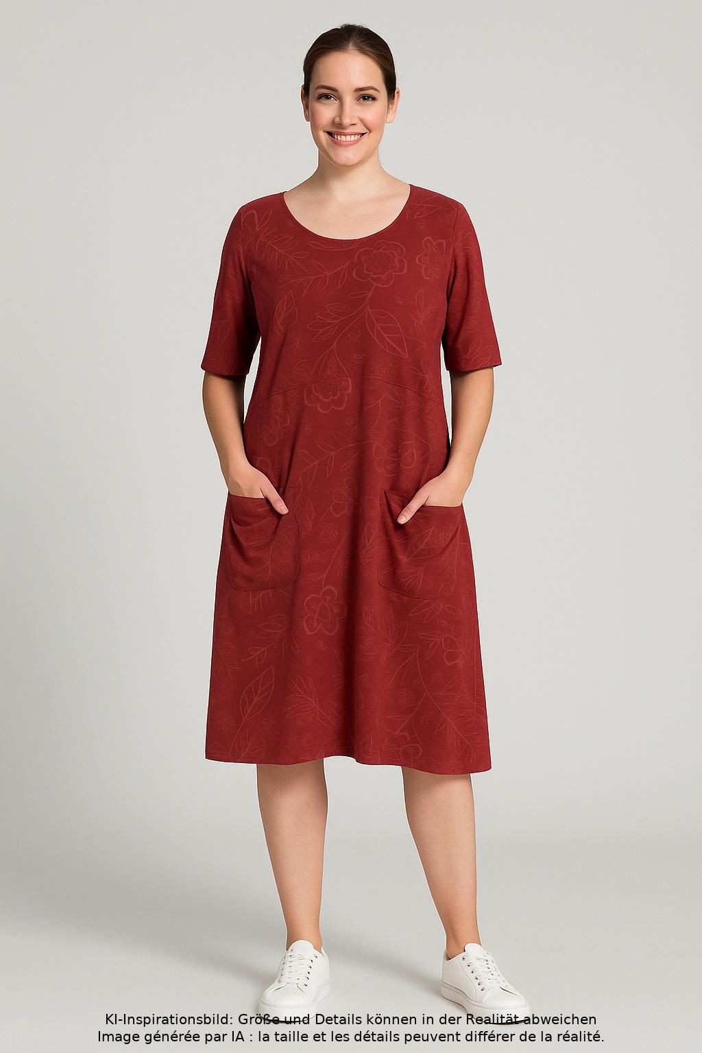 

Gudrun Sjödén Damen Kleid, rot, Gr. 36