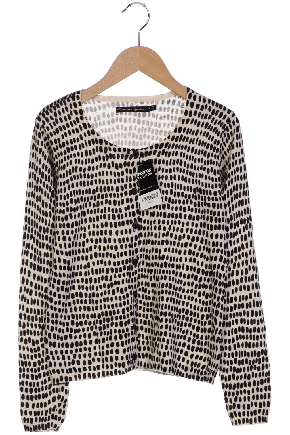 

Gudrun Sjödén Damen Strickjacke, schwarz, Gr. 34