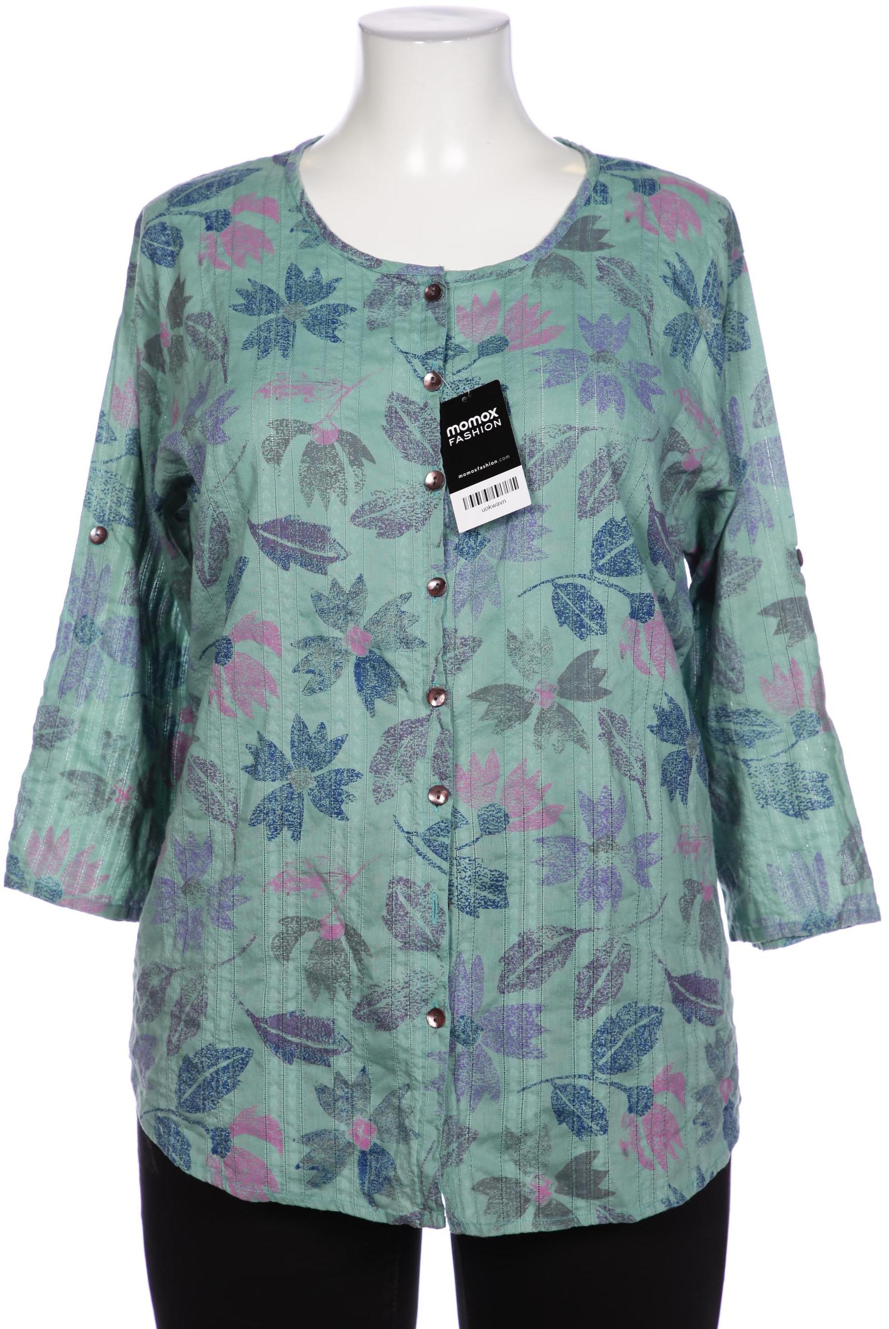 

Gudrun Sjödén Damen Bluse, grün, Gr. 44