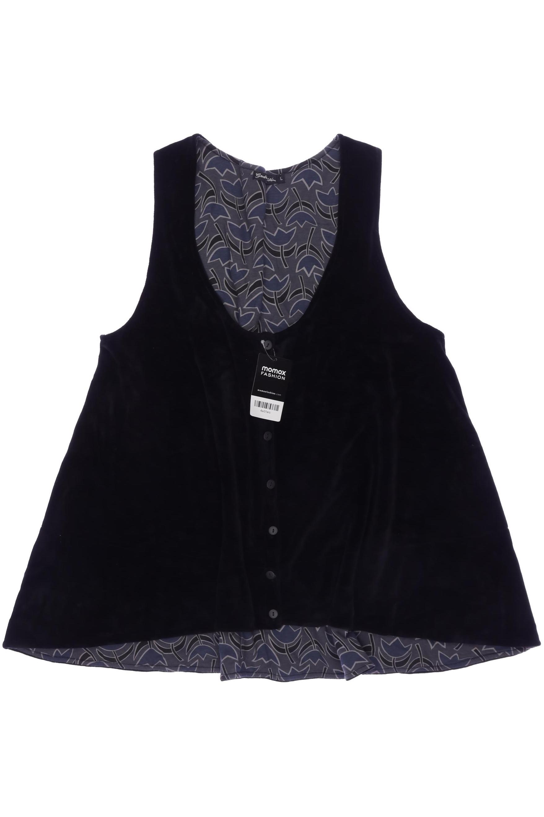 

Gudrun Sjödén Damen Weste, schwarz, Gr. 42