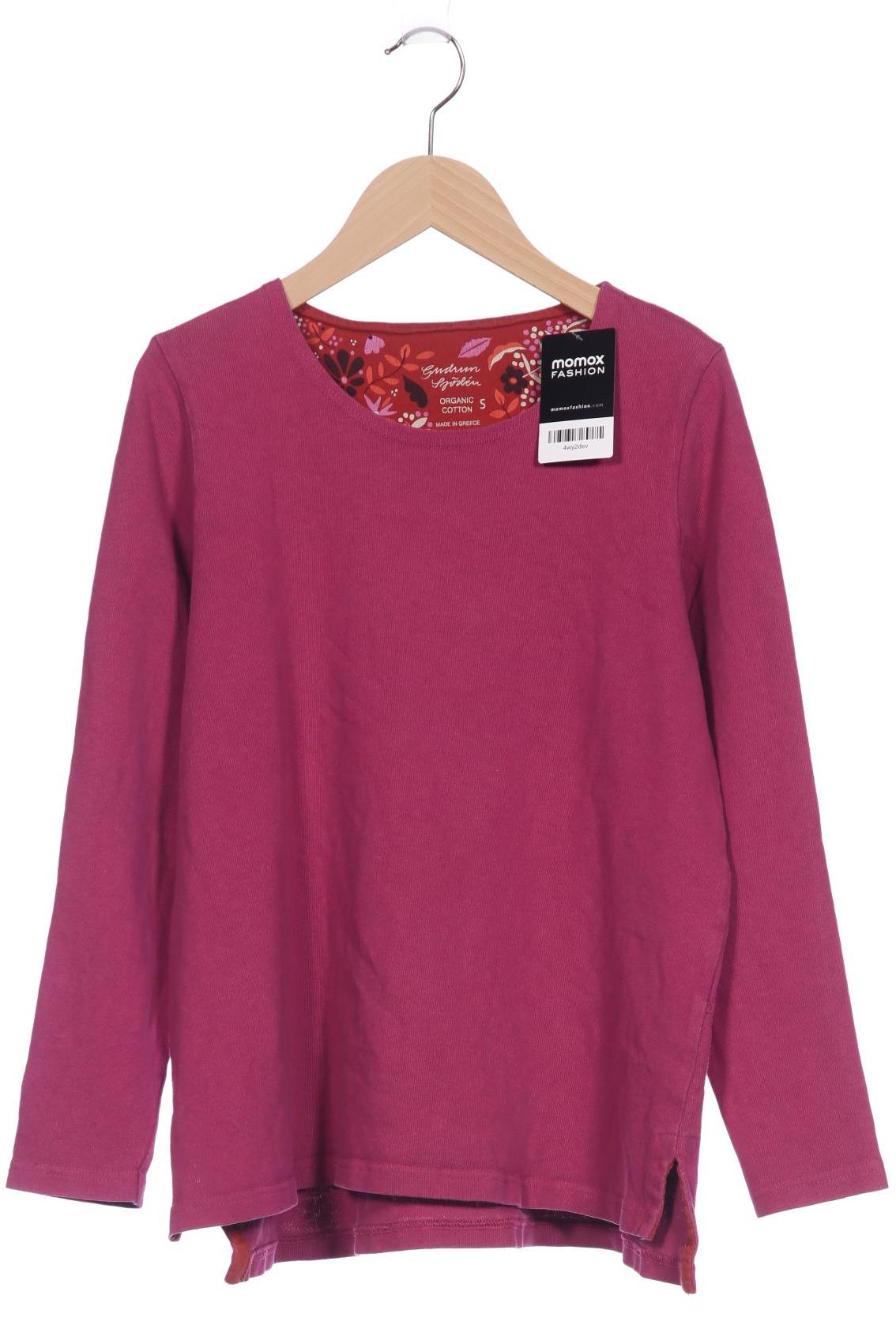 

Gudrun Sjödén Damen Langarmshirt, pink, Gr. 36