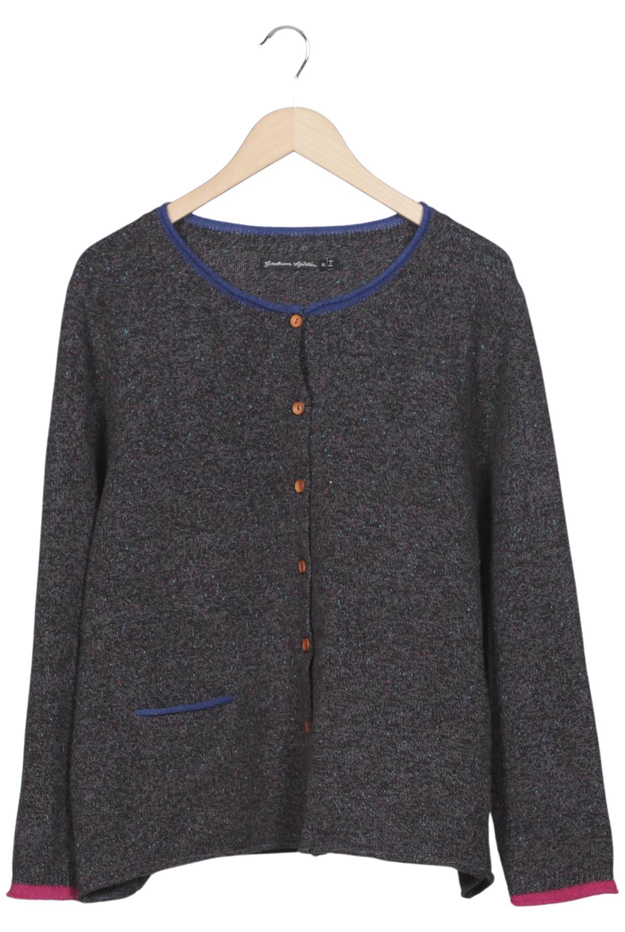 

Gudrun Sjödén Damen Strickjacke, grau, Gr. 44