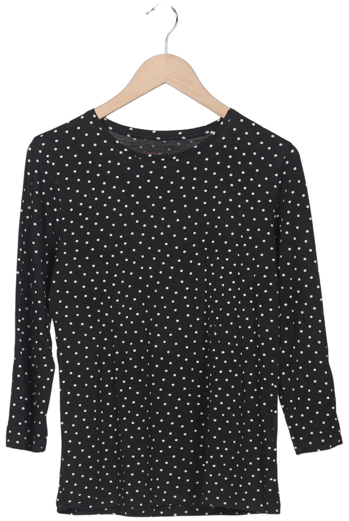 

Gudrun Sjödén Damen Langarmshirt, schwarz, Gr. 38