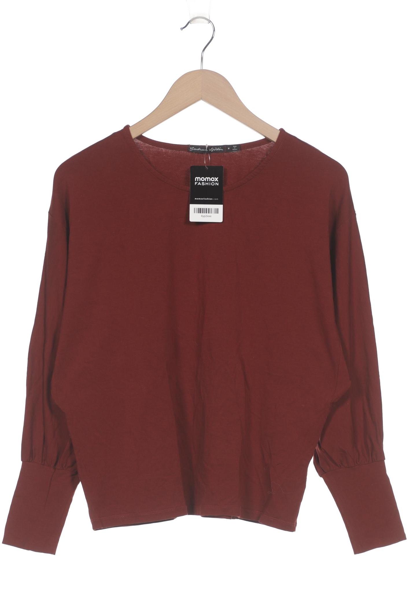 

Gudrun Sjödén Damen Langarmshirt, rot, Gr. 38