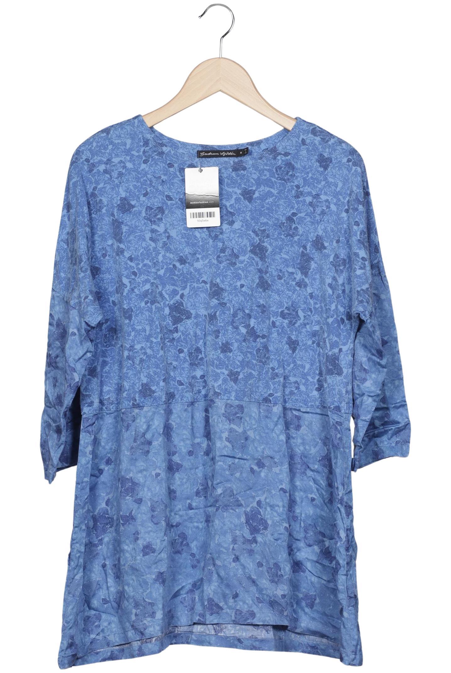 

Gudrun Sjödén Damen Langarmshirt, blau, Gr. 38