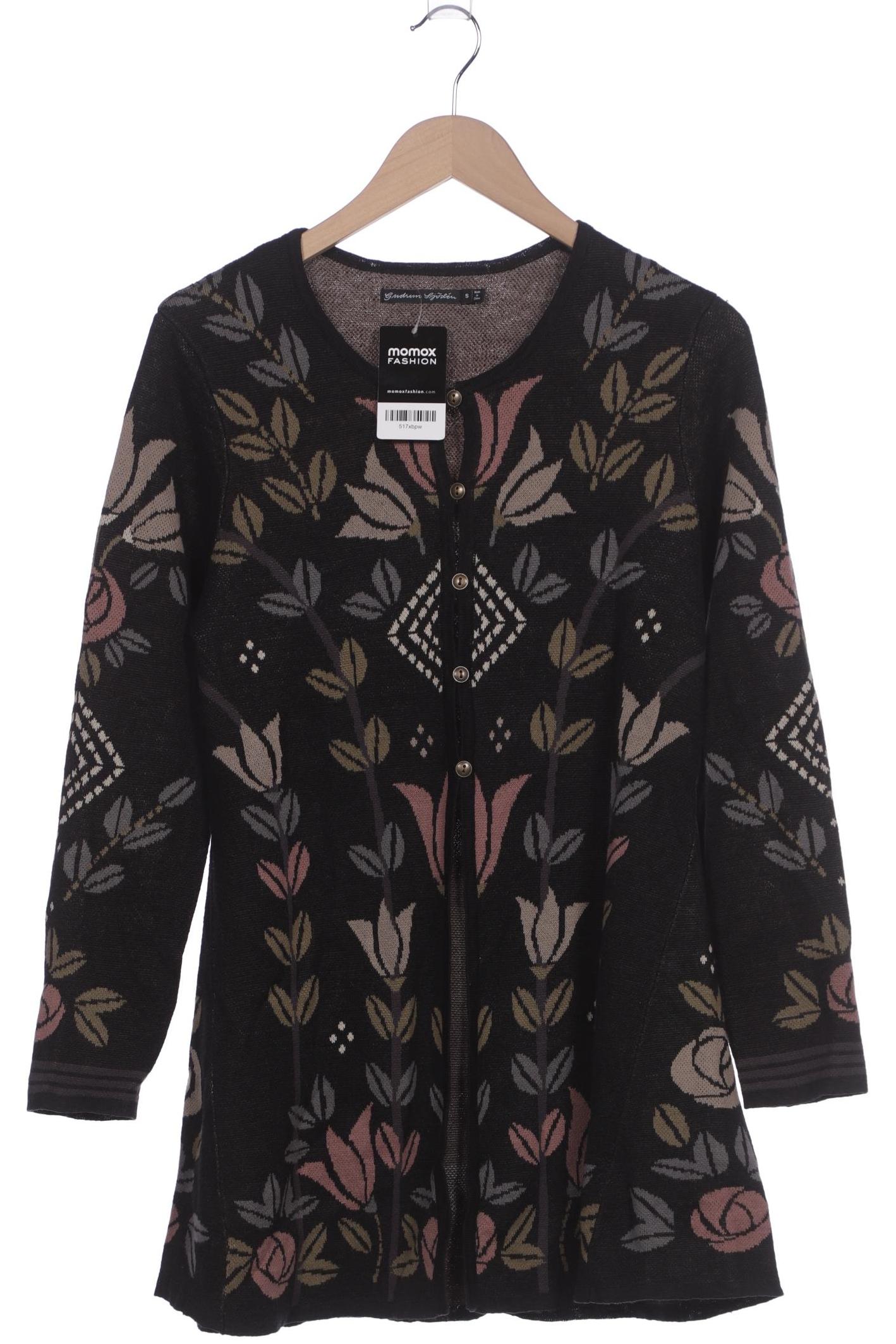

Gudrun Sjödén Damen Strickjacke, schwarz, Gr. 36