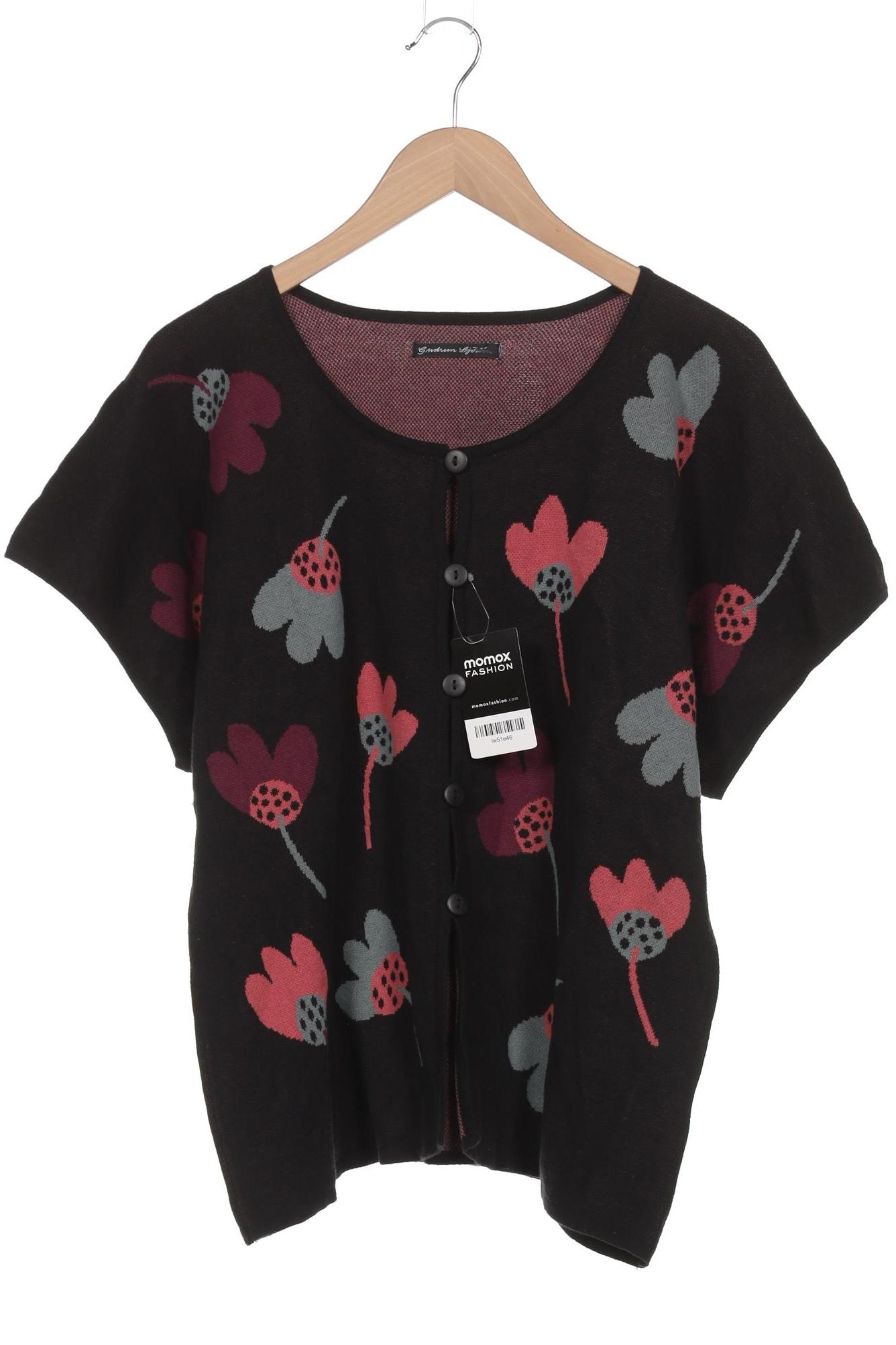 

Gudrun Sjödén Damen Strickjacke, schwarz, Gr. 46
