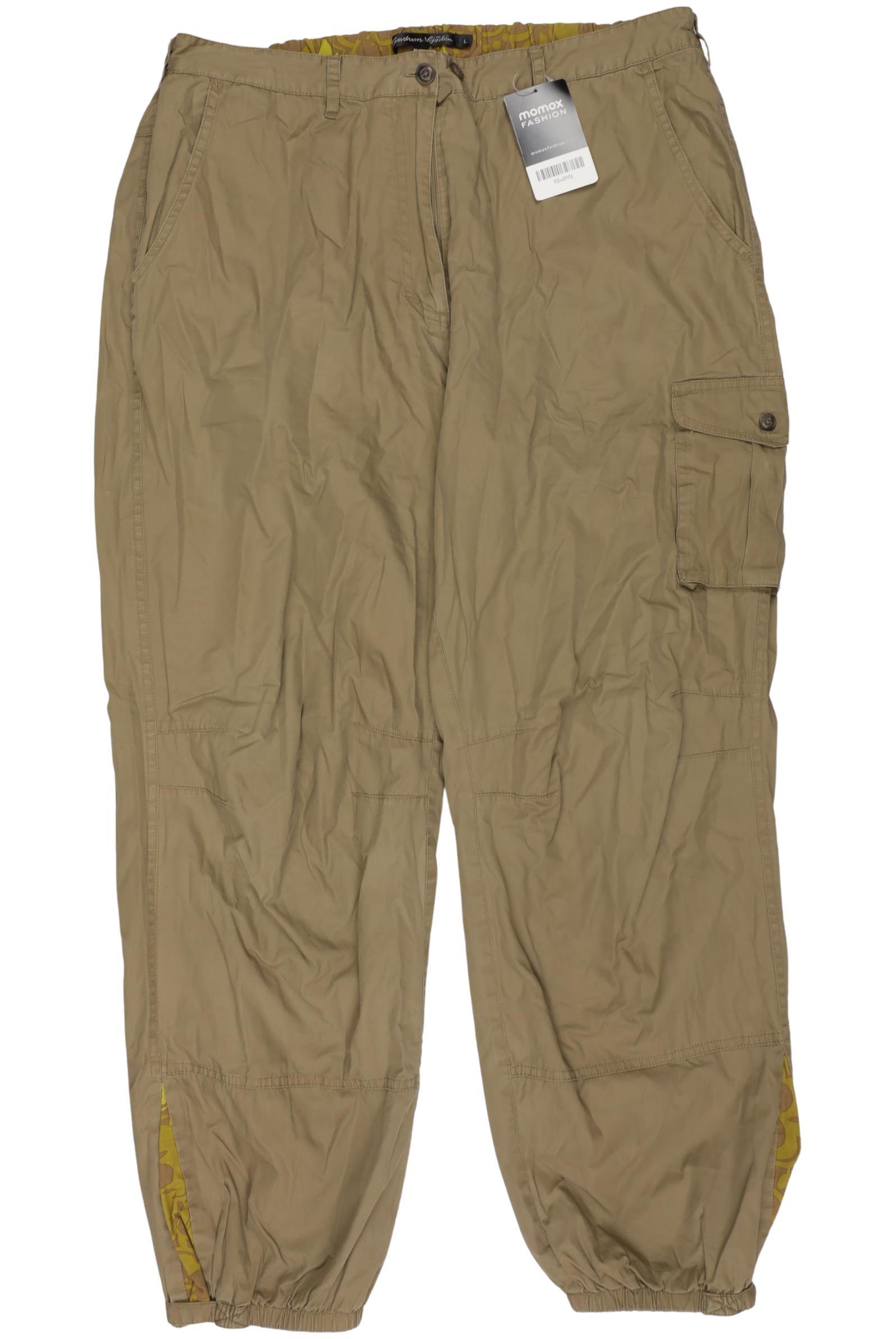 

Gudrun Sjödén Damen Stoffhose, braun, Gr. 0
