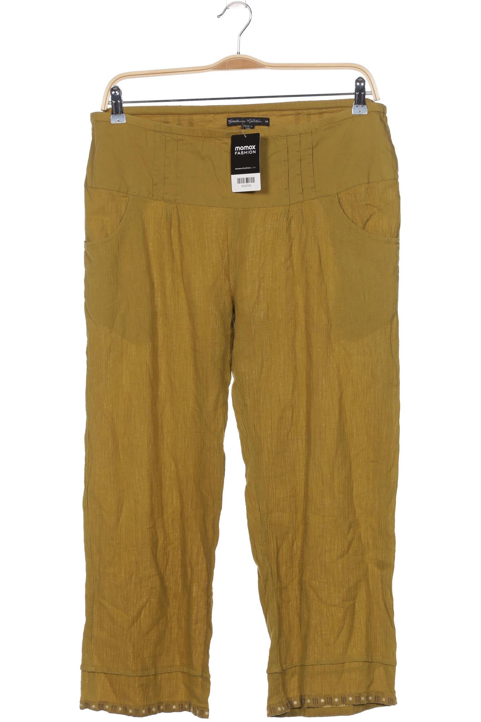

Gudrun Sjödén Damen Stoffhose, grün, Gr. 0