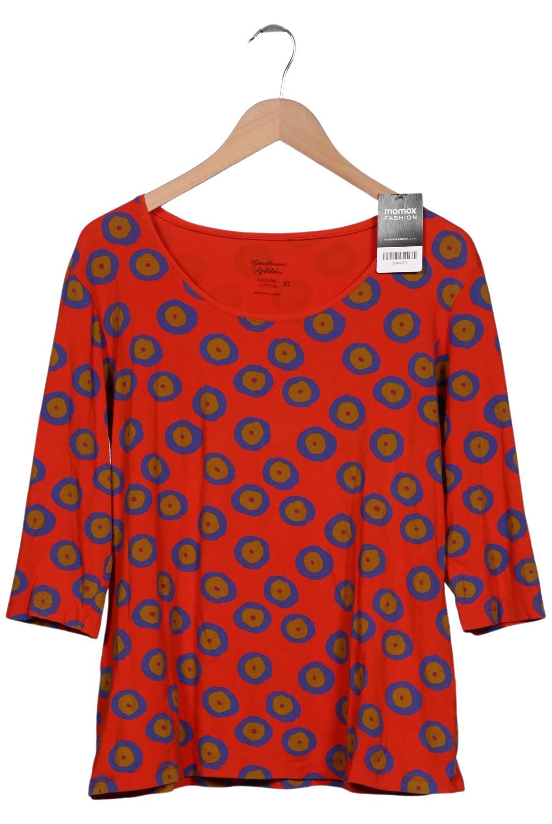

Gudrun Sjödén Damen Langarmshirt, rot, Gr. 44