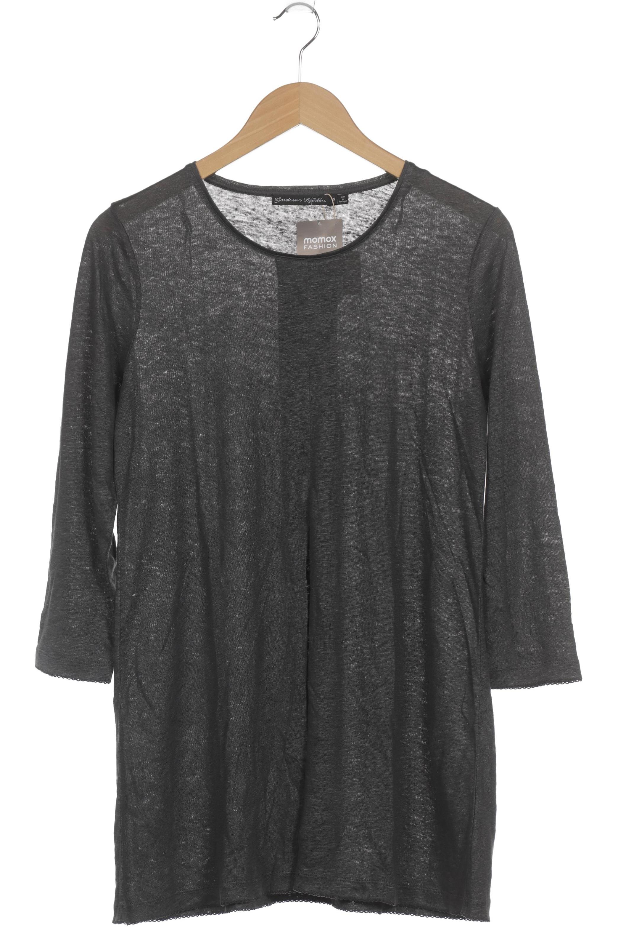 

Gudrun Sjödén Damen Langarmshirt, grau, Gr. 36