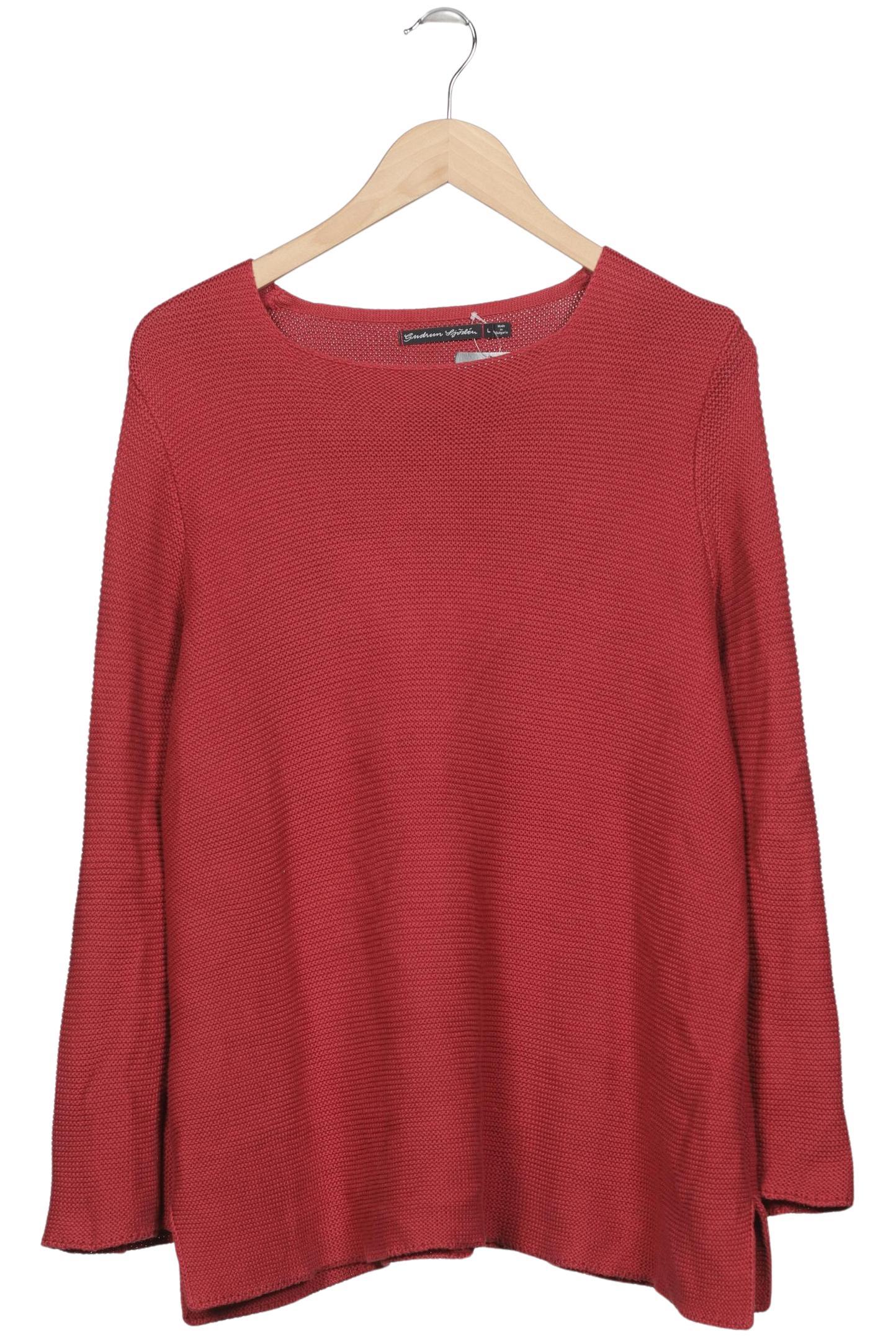 

Gudrun Sjödén Damen Pullover, rot, Gr. 42