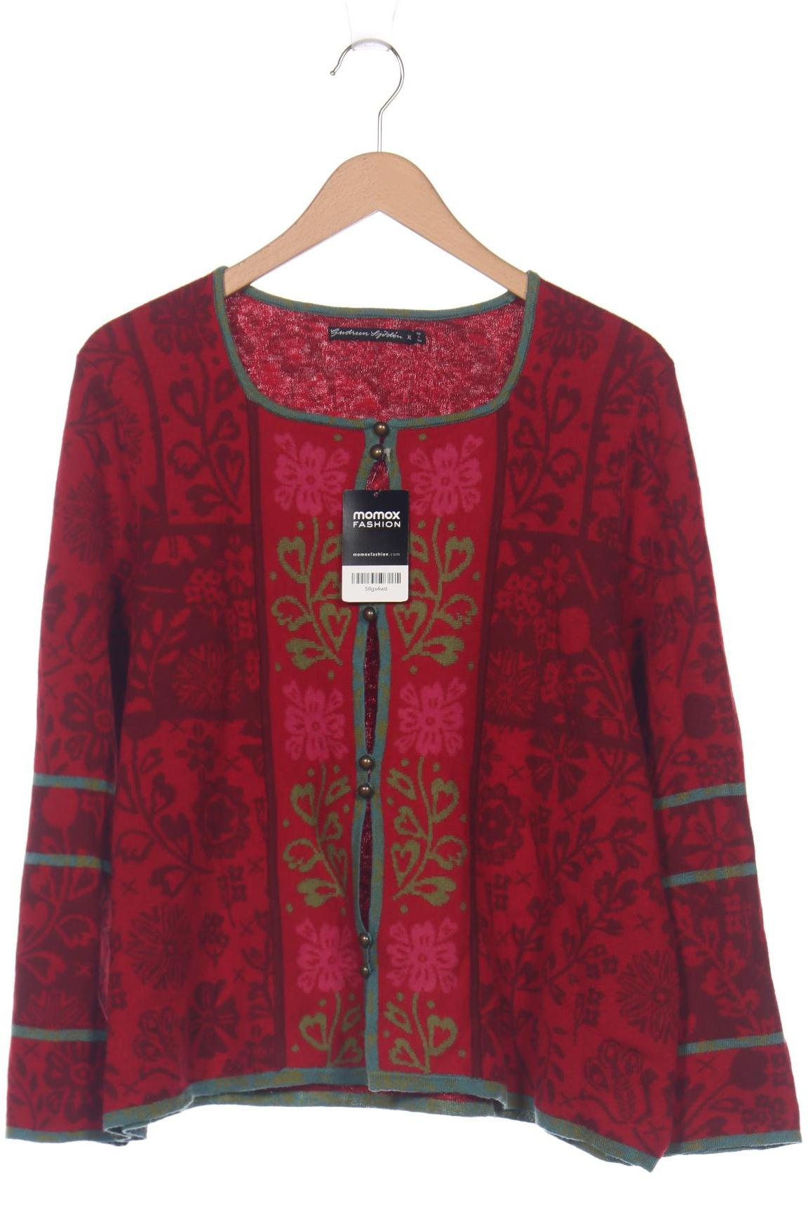

Gudrun Sjödén Damen Strickjacke, rot, Gr. 44