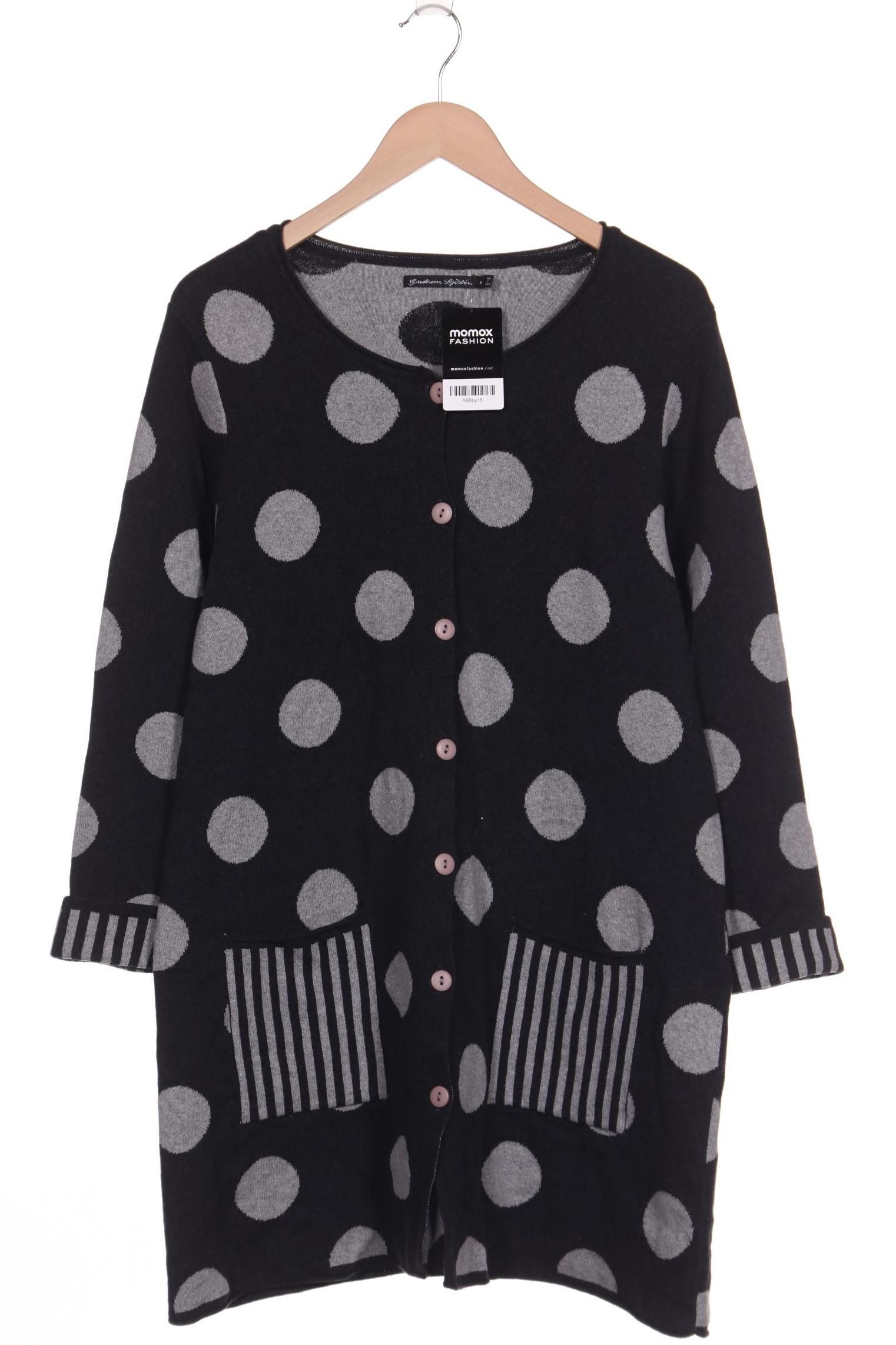 

Gudrun Sjödén Damen Strickjacke, grau, Gr. 38