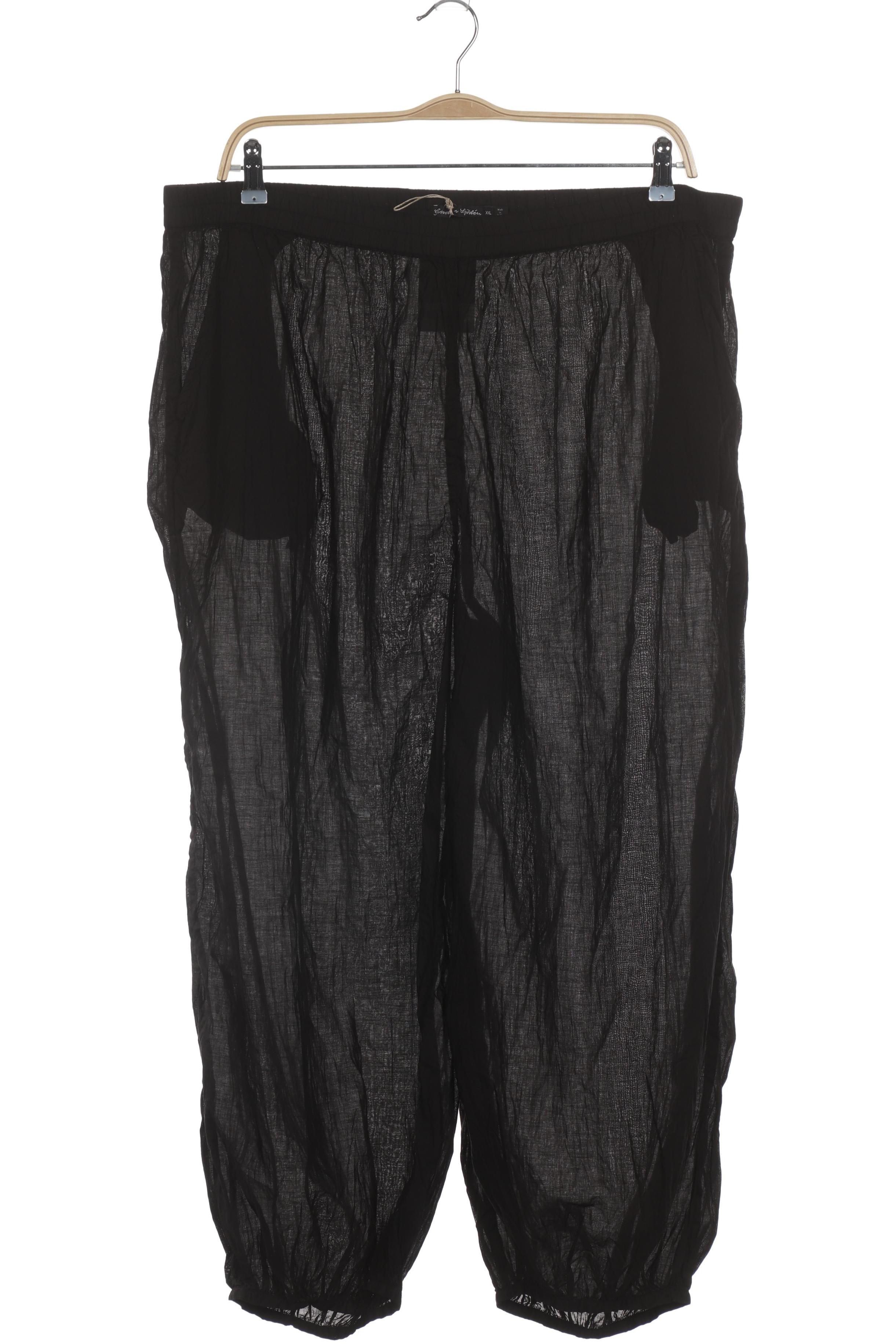 

Gudrun Sjödén Damen Stoffhose, schwarz, Gr. 0