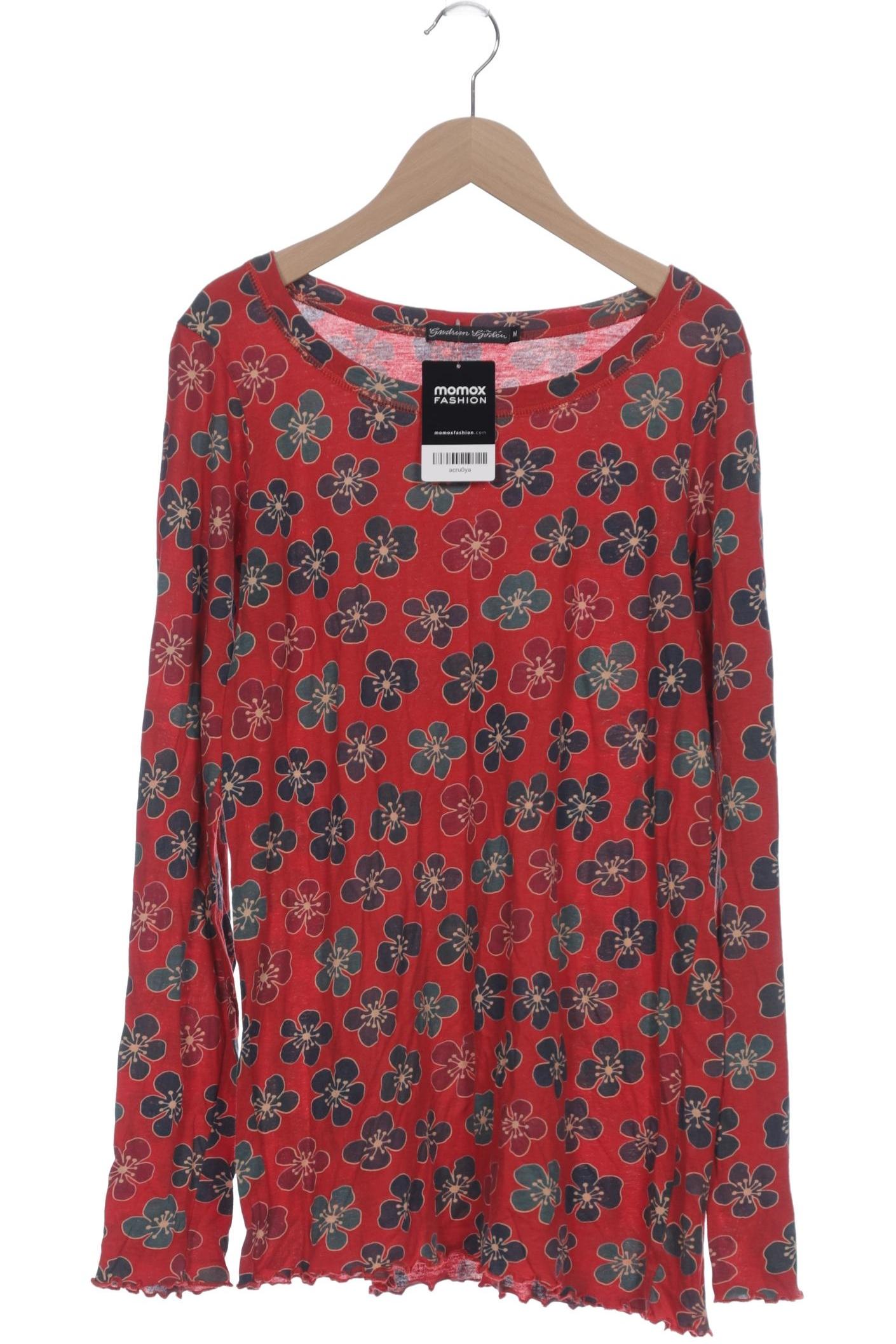 

Gudrun Sjödén Damen Langarmshirt, rot, Gr. 38