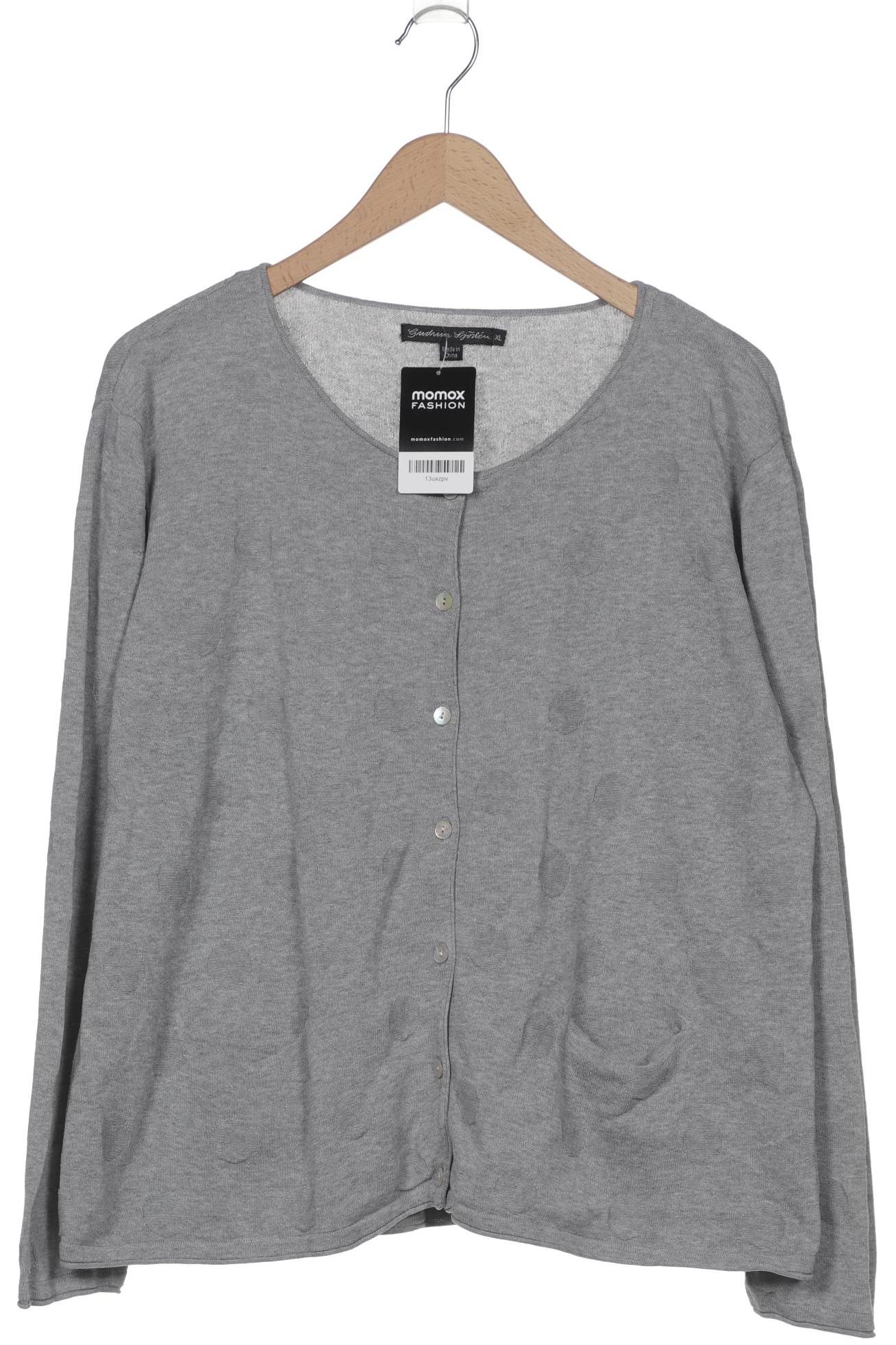 

Gudrun Sjödén Damen Strickjacke, grau, Gr. 44