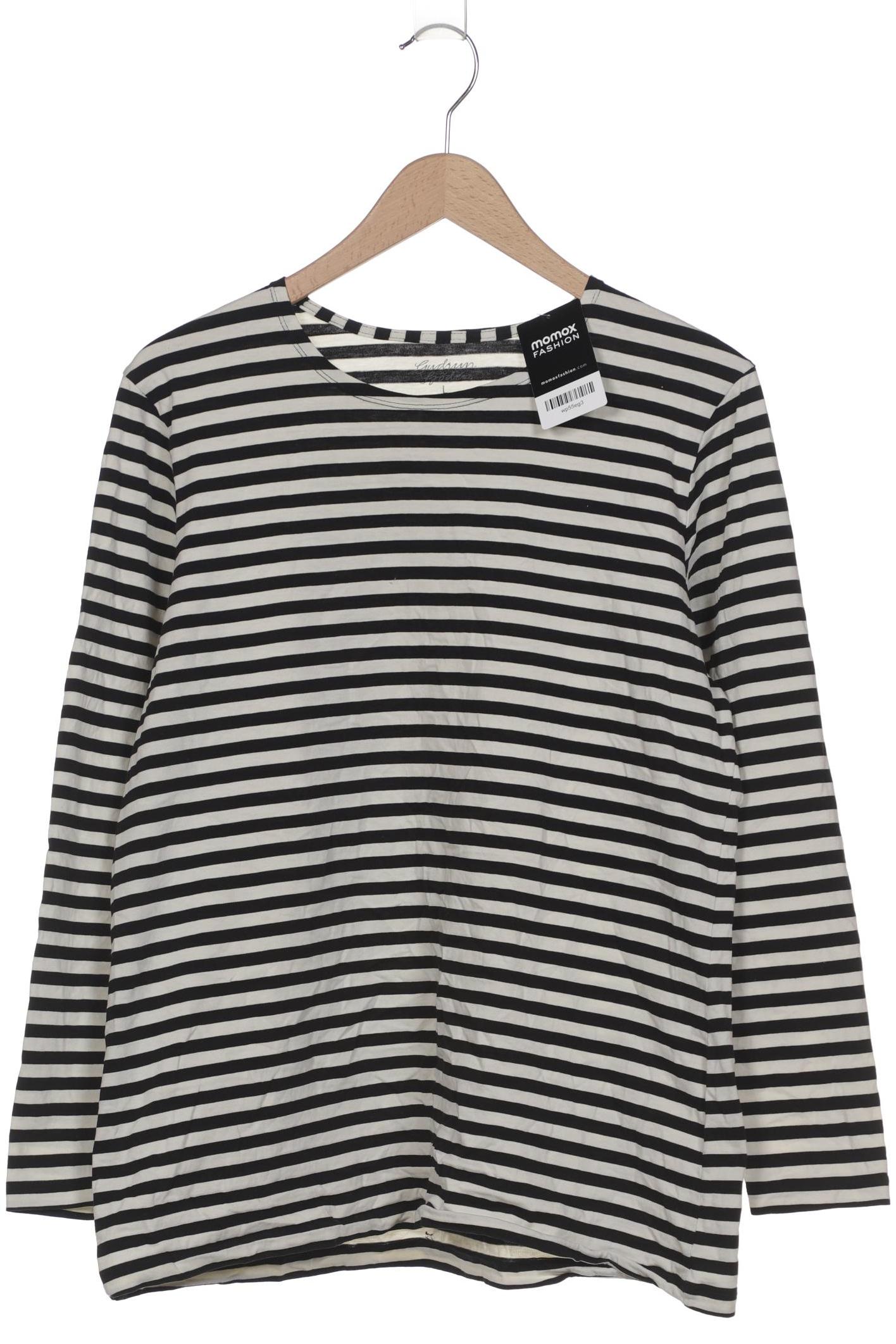 

Gudrun Sjödén Damen Langarmshirt, schwarz, Gr. 42