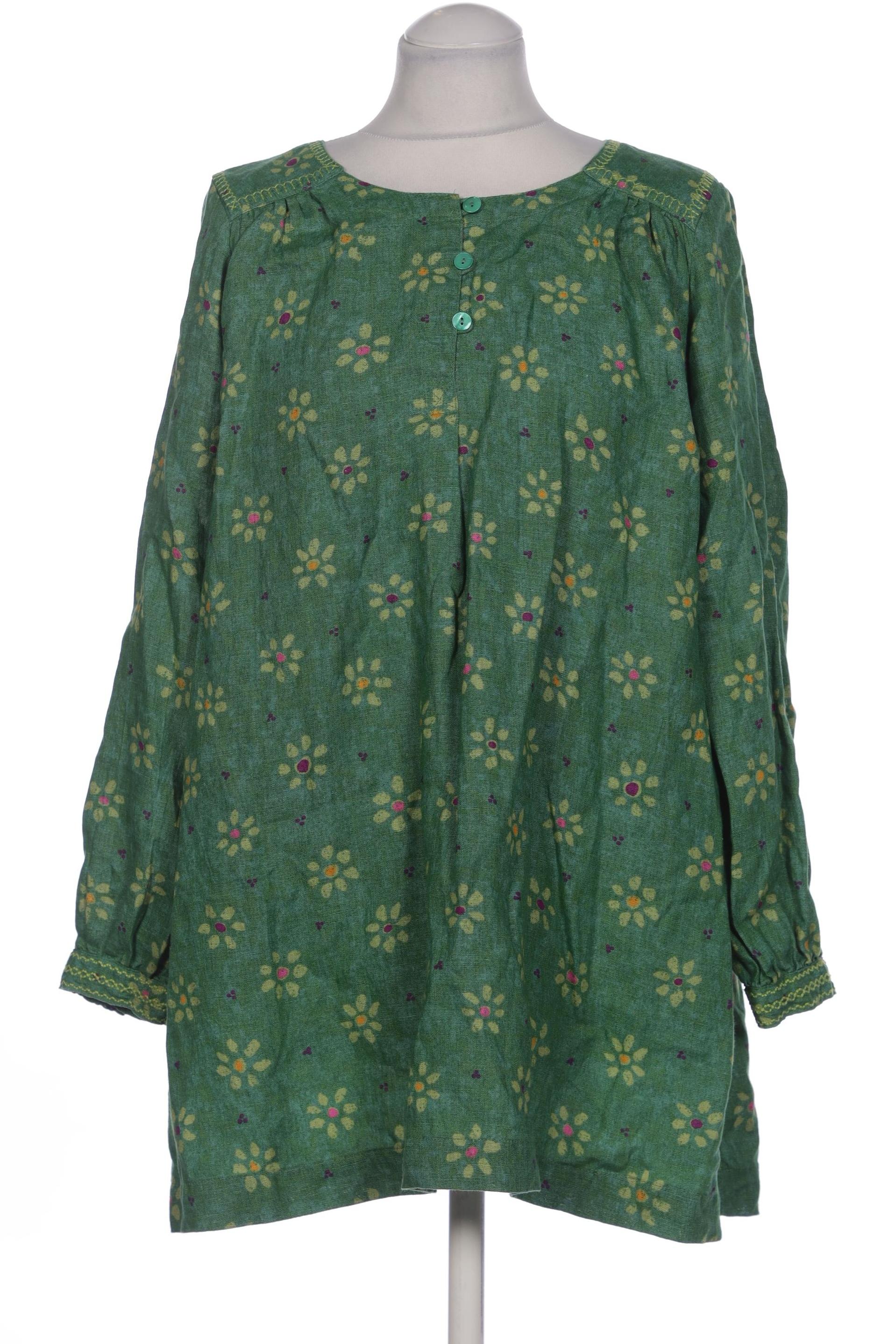 

Gudrun Sjödén Damen Bluse, grün, Gr. 36