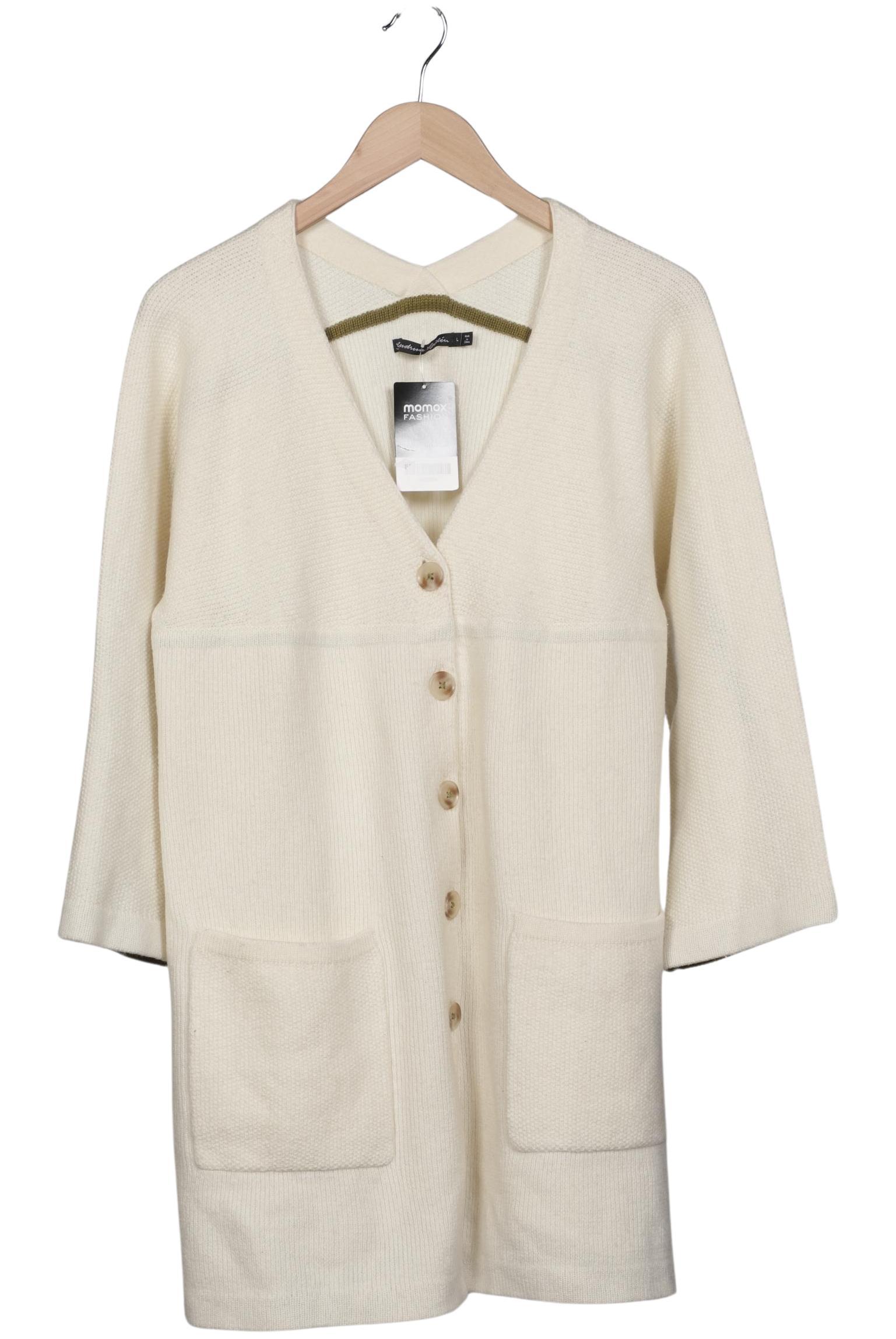 

Gudrun Sjödén Damen Strickjacke, cremeweiß, Gr. 42