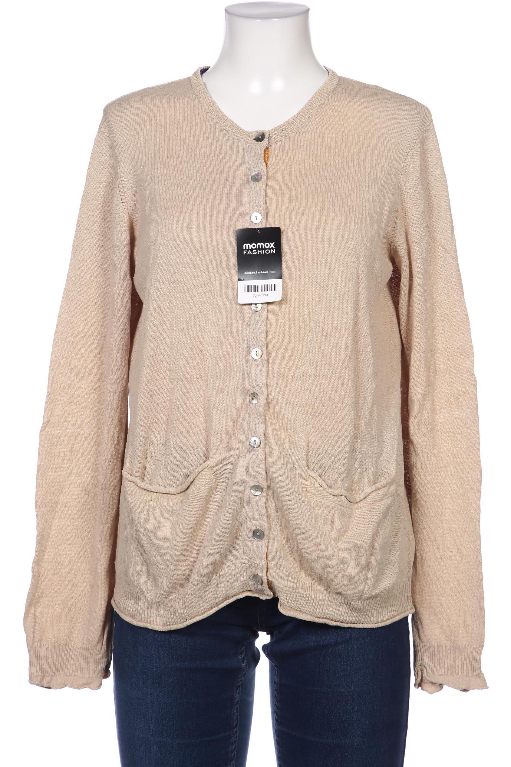 

Gudrun Sjödén Damen Strickjacke, beige, Gr. 42