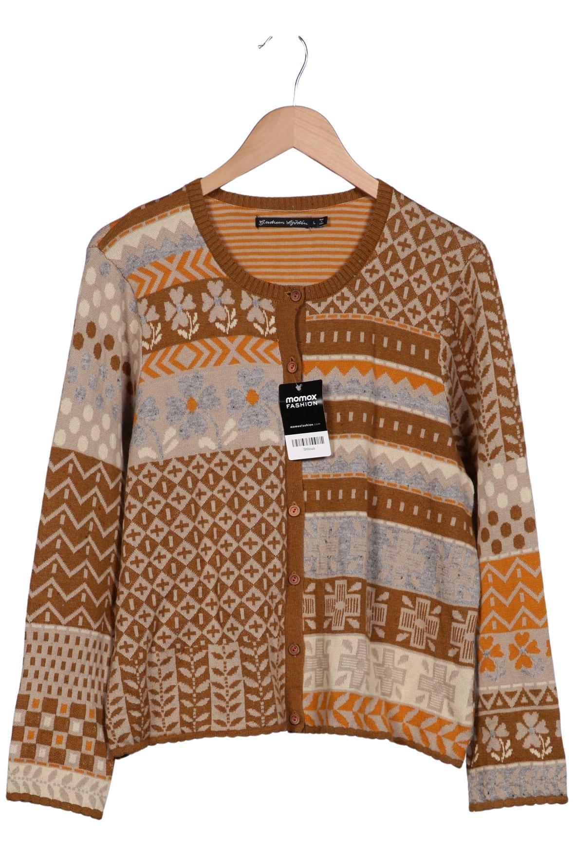 

Gudrun Sjödén Damen Strickjacke, braun, Gr. 42
