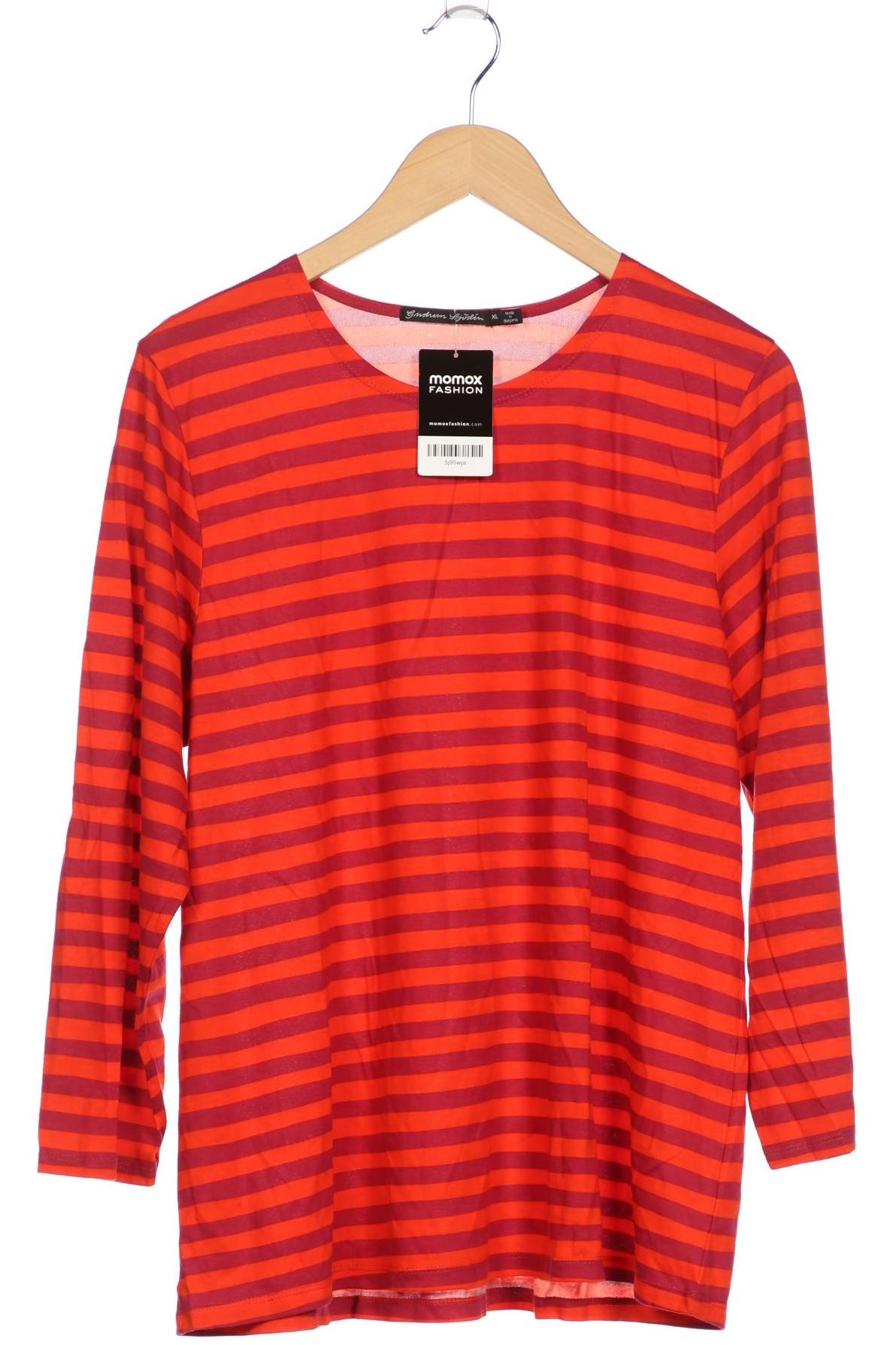 

Gudrun Sjödén Damen Langarmshirt, orange, Gr. 44