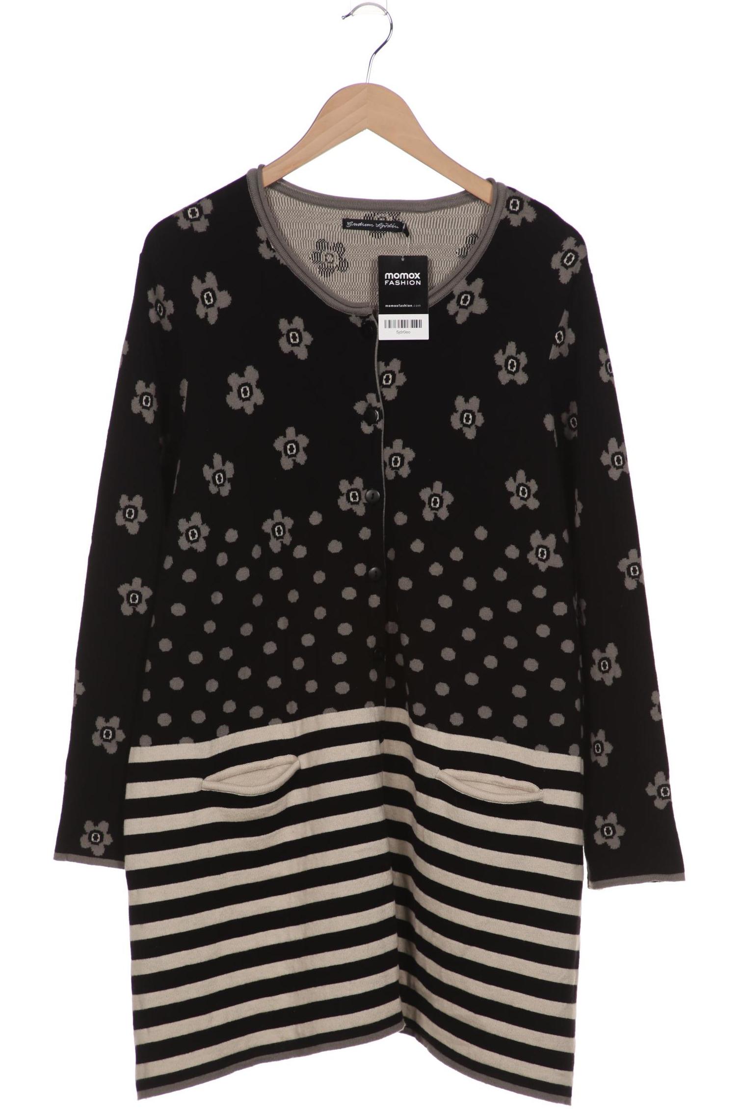

Gudrun Sjödén Damen Strickjacke, schwarz, Gr. 44