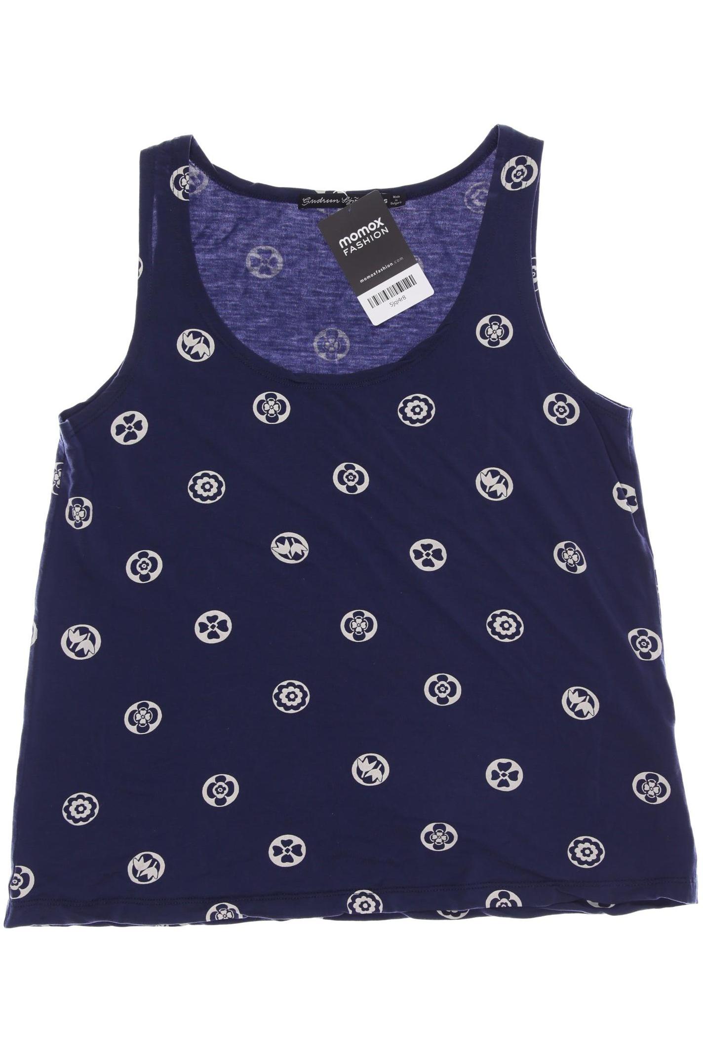 

Gudrun Sjödén Damen Top, marineblau, Gr. 36