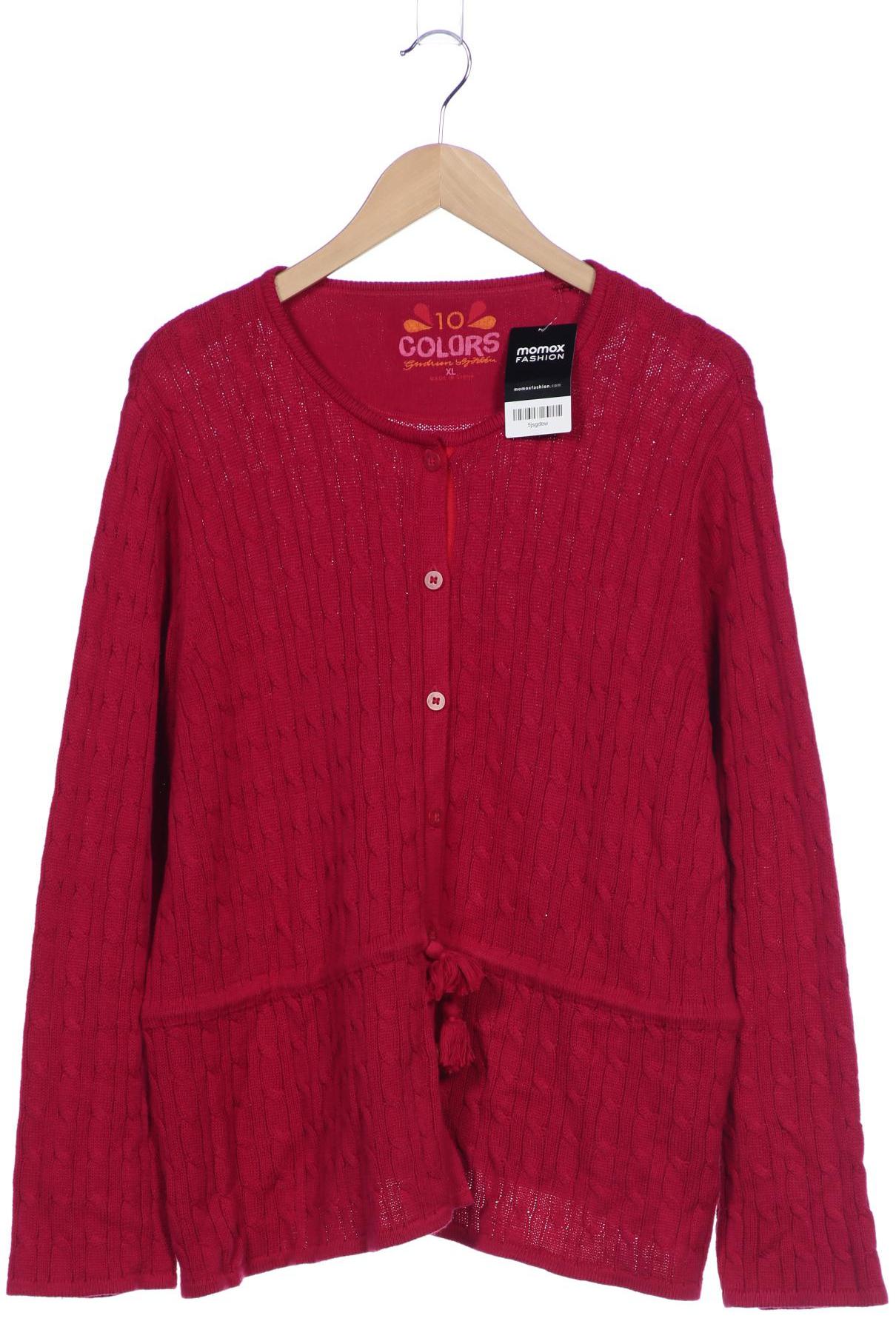 

Gudrun Sjödén Damen Strickjacke, rot, Gr. 44