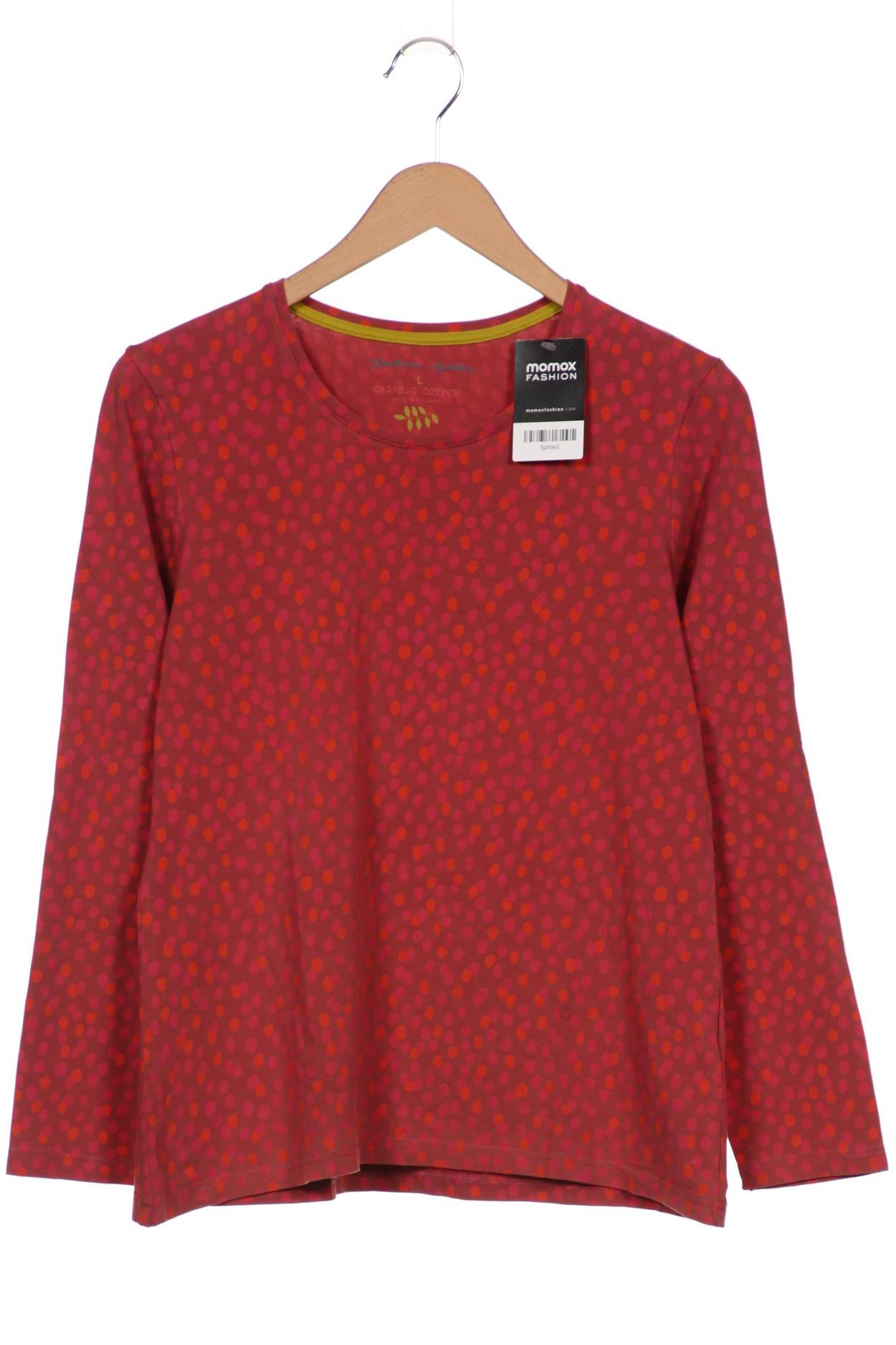

Gudrun Sjödén Damen Langarmshirt, bordeaux, Gr. 42