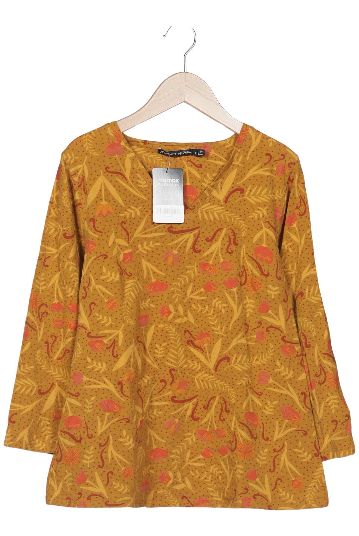 

Gudrun Sjödén Damen Langarmshirt, gelb, Gr. 36