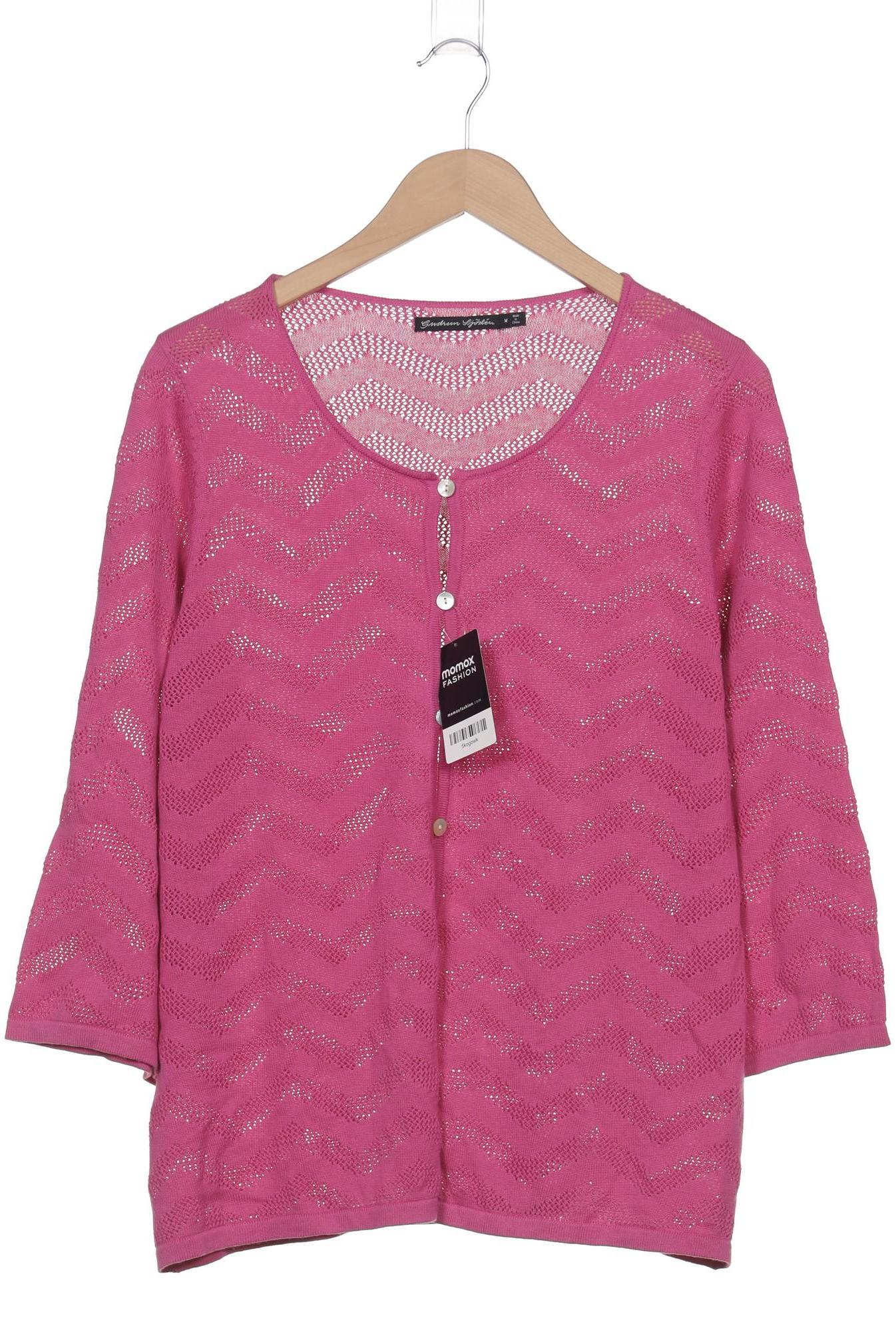 

Gudrun Sjödén Damen Strickjacke, pink, Gr. 38