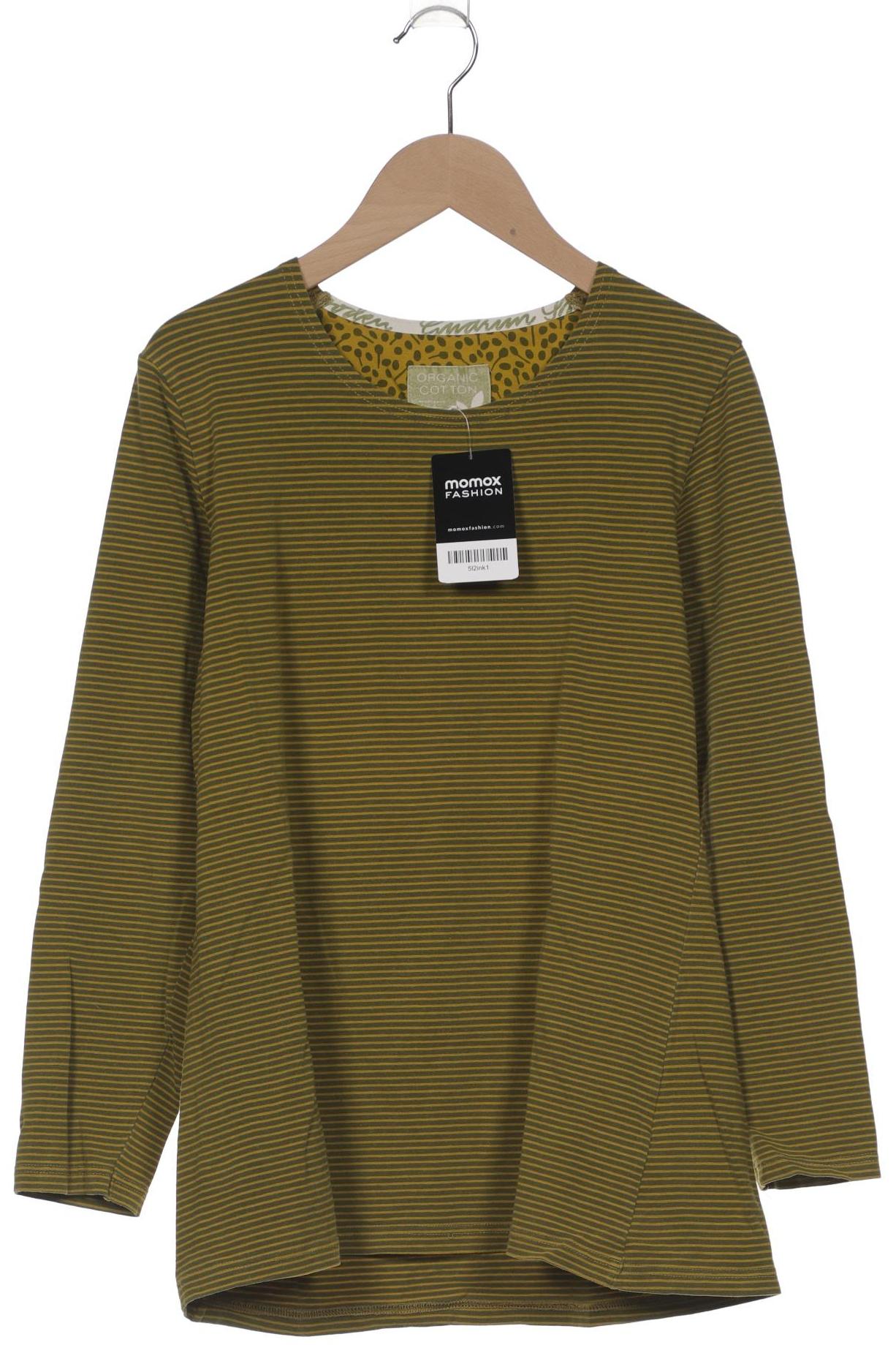

Gudrun Sjödén Damen Langarmshirt, grün, Gr. 38