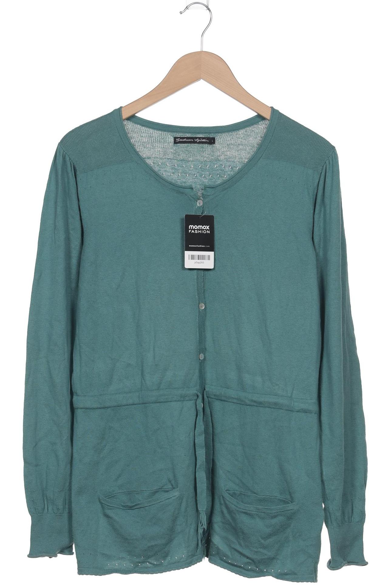 

Gudrun Sjödén Damen Strickjacke, türkis, Gr. 42