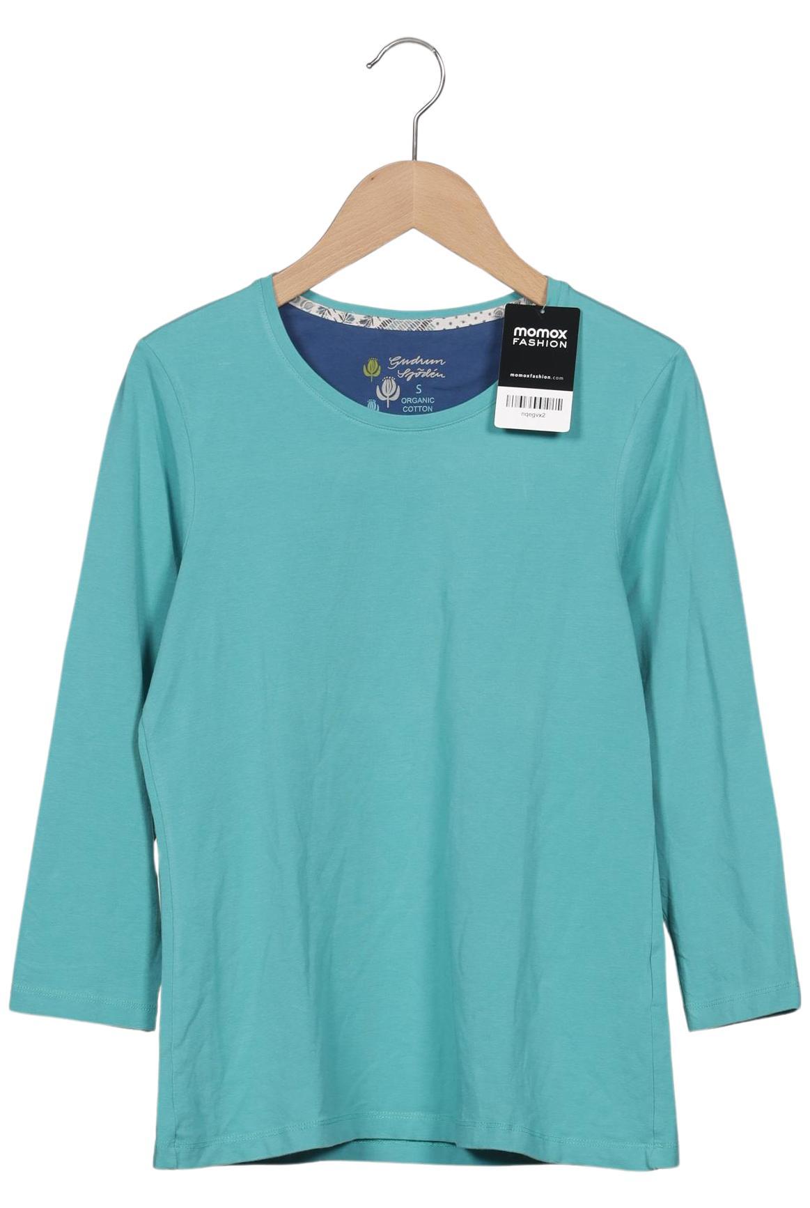 

Gudrun Sjödén Damen Langarmshirt, blau, Gr. 36