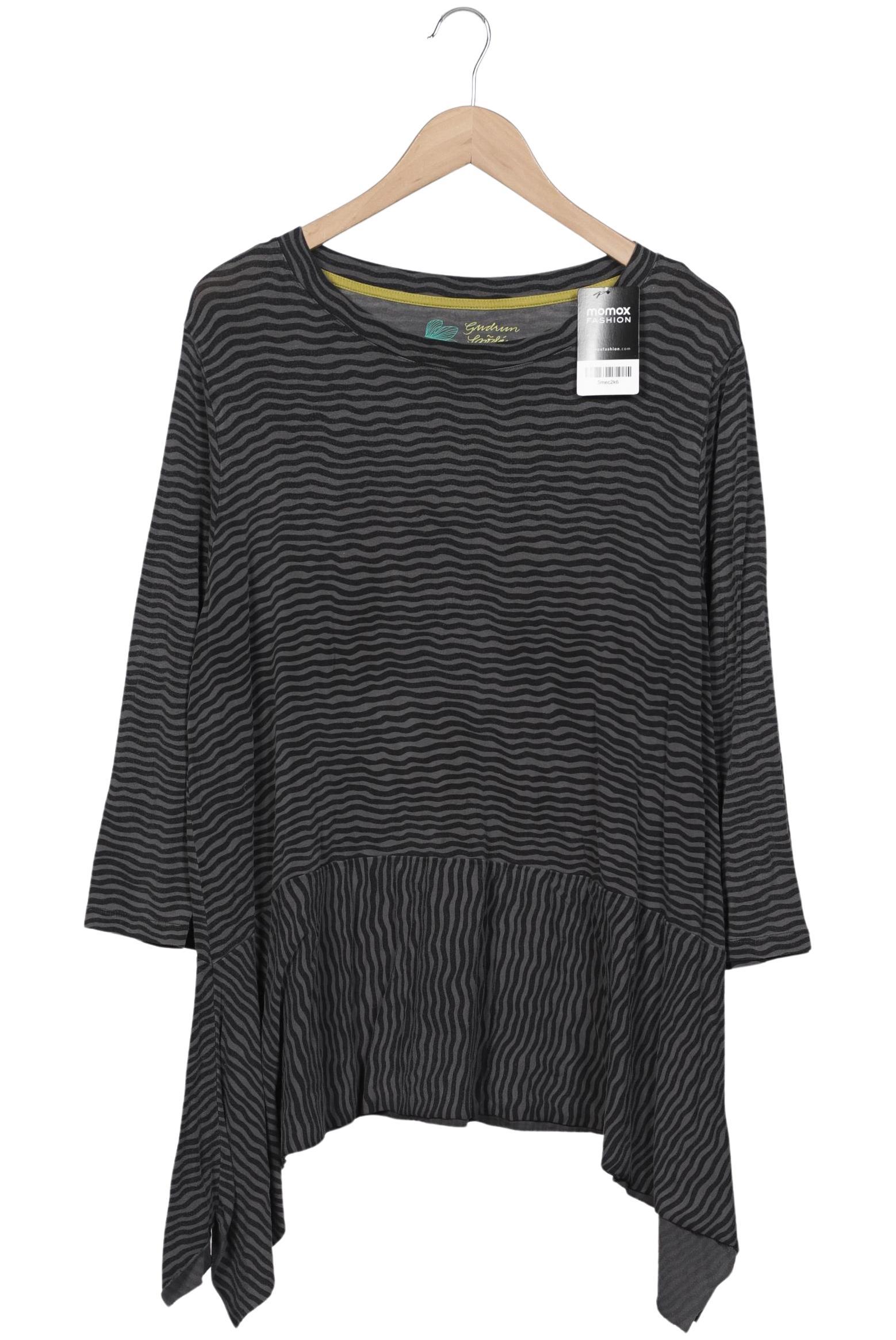 

Gudrun Sjödén Damen Langarmshirt, grau, Gr. 46