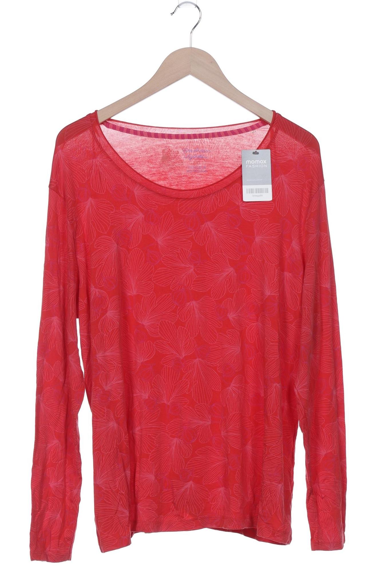 

Gudrun Sjödén Damen Langarmshirt, rot, Gr. 46